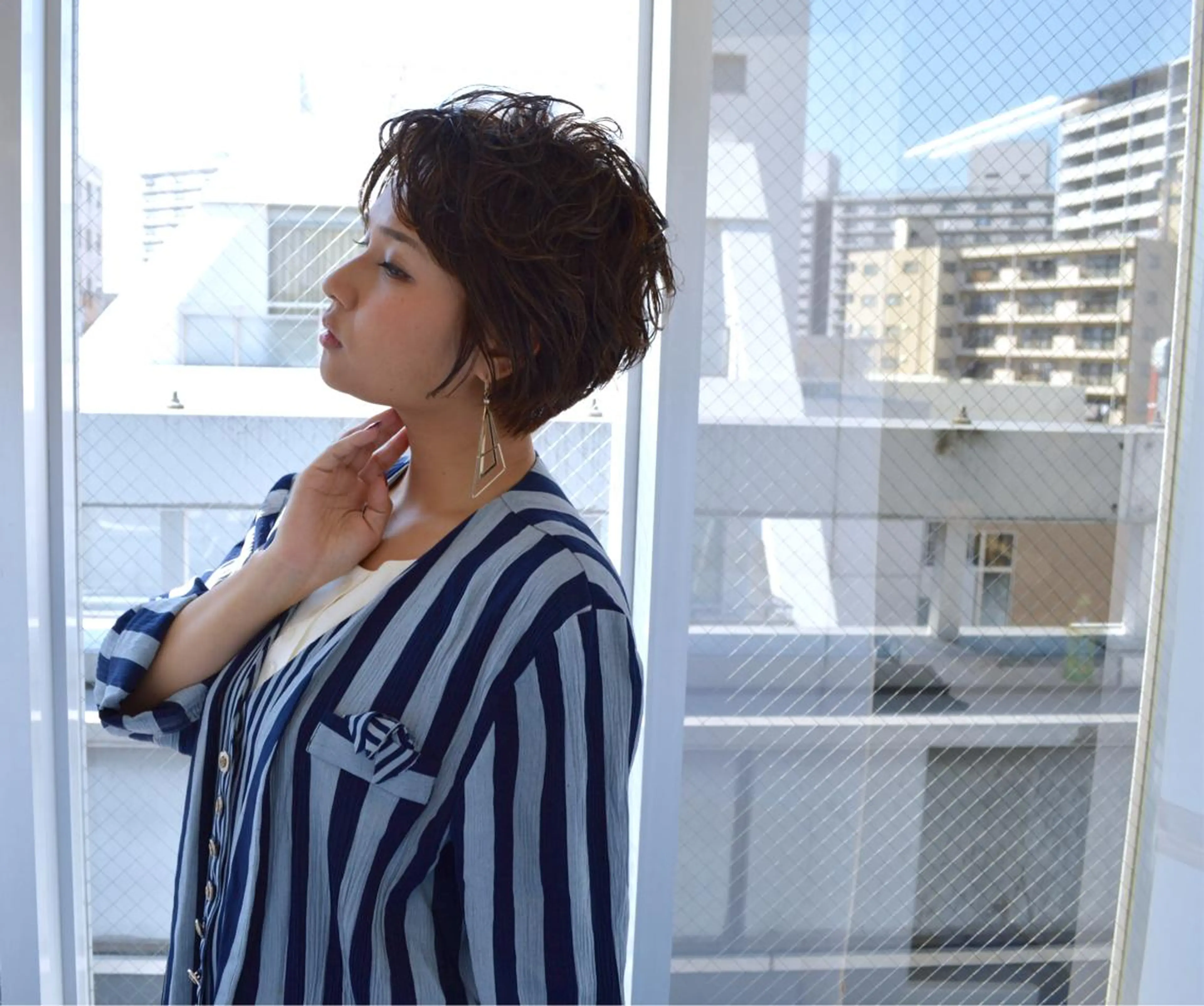 ショート 髪質改善 トリートメント 地肌ケアヘッドスパ専門店　頭皮のおふろ所属・ケア専門美容室 ー代表／湯浅昂三郎のヘアスタイル