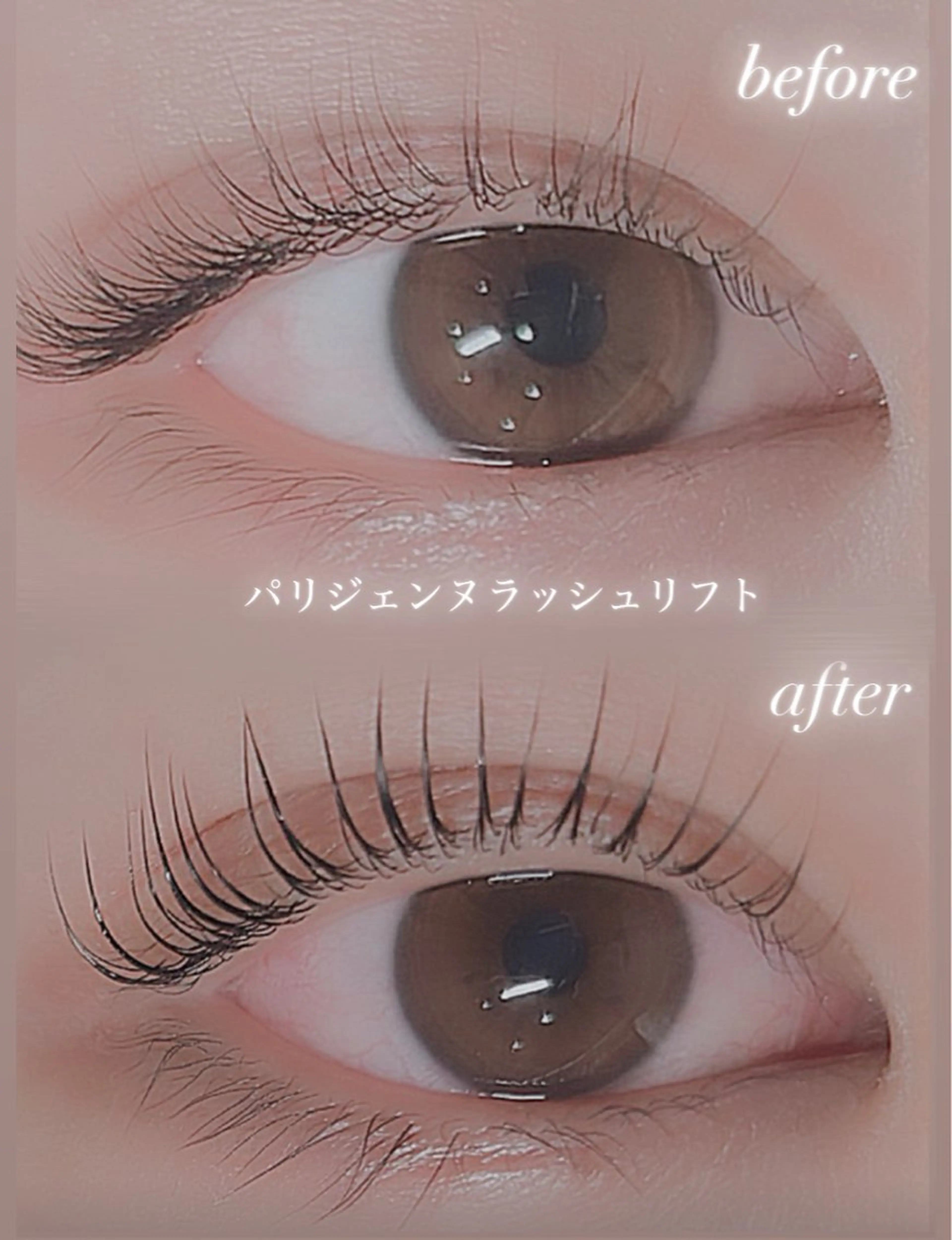 マツエク・マツパ パリジェンヌラッシュリフト 仲尾 奏音のマツエク・マツパデザイン