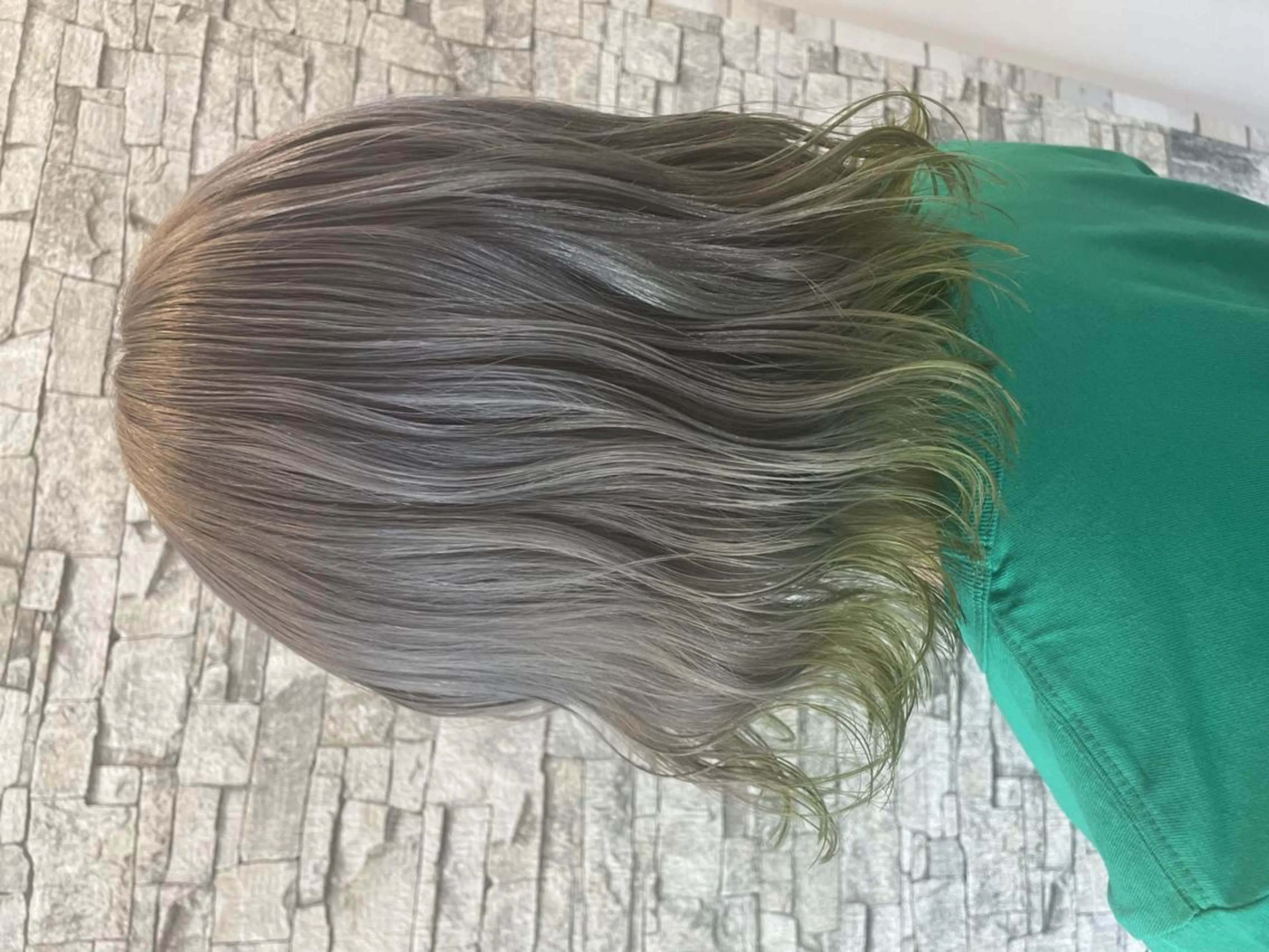 カラー セミロング 派手髪/ハイトーン/ エクステ✨ユウキのヘアスタイル