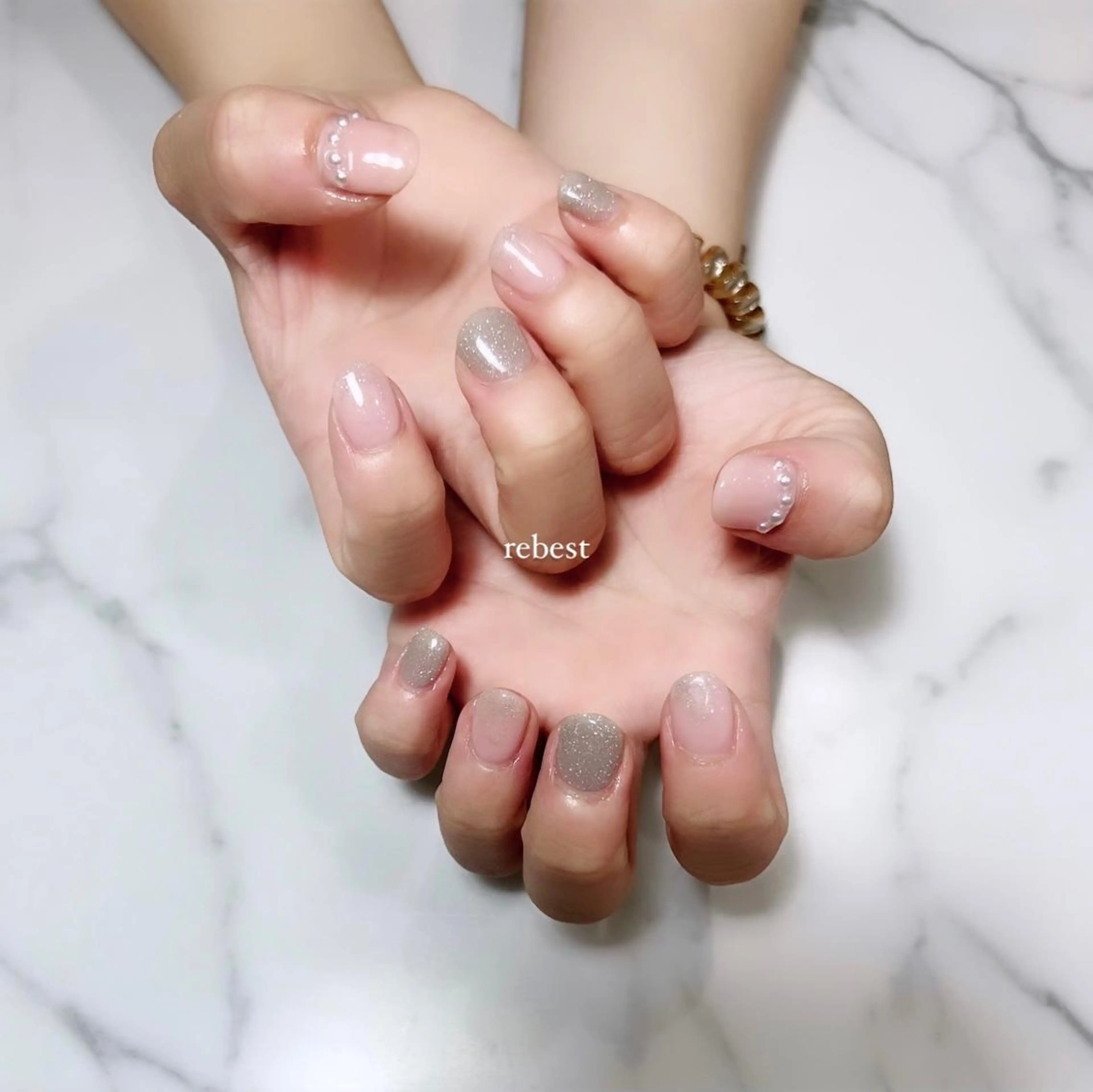 ネイル ❤️💛🩵京橋 痛ネイル⭐️3Dのネイルデザイン