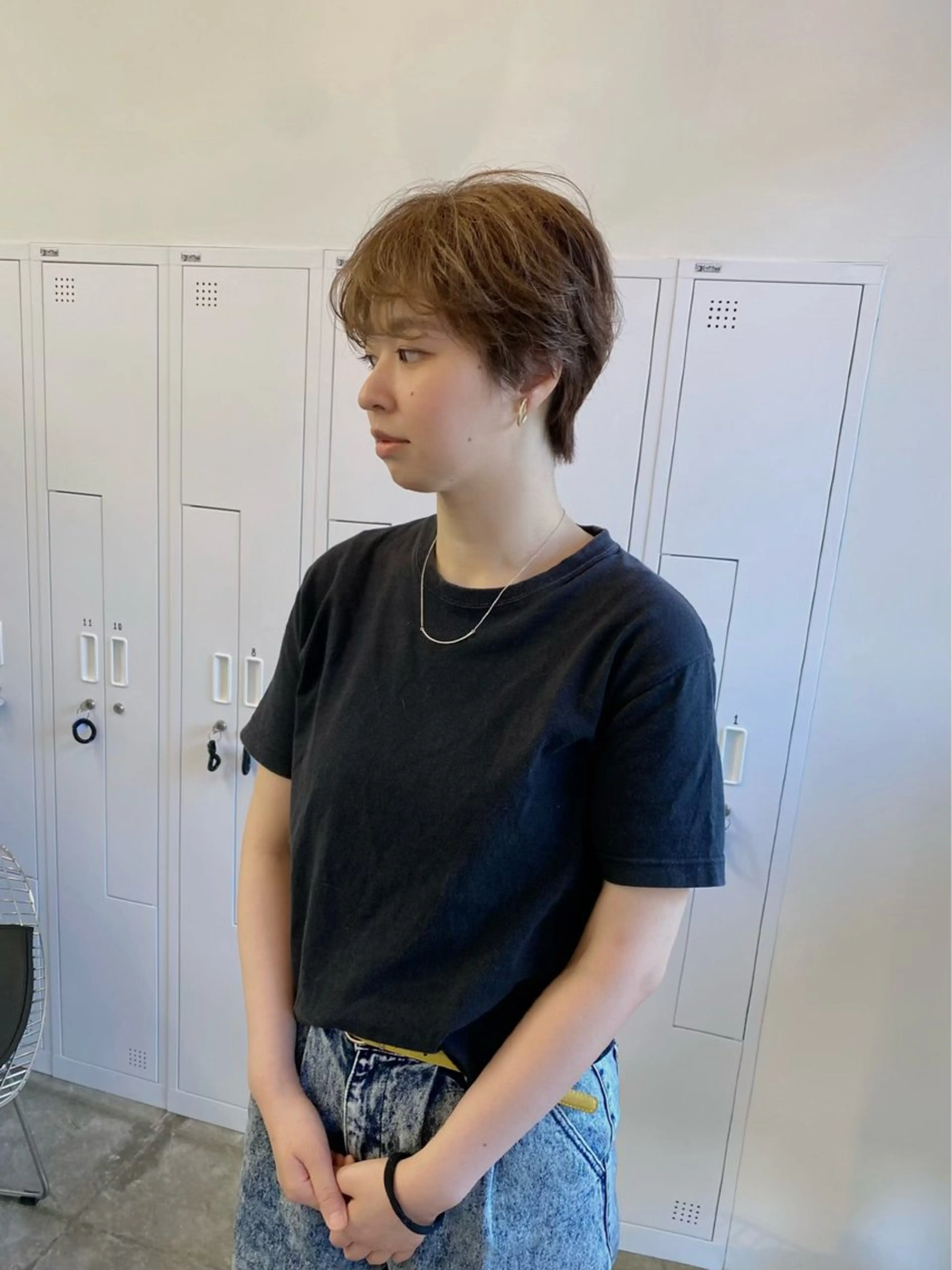 ショート サトウ リョウのヘアスタイル