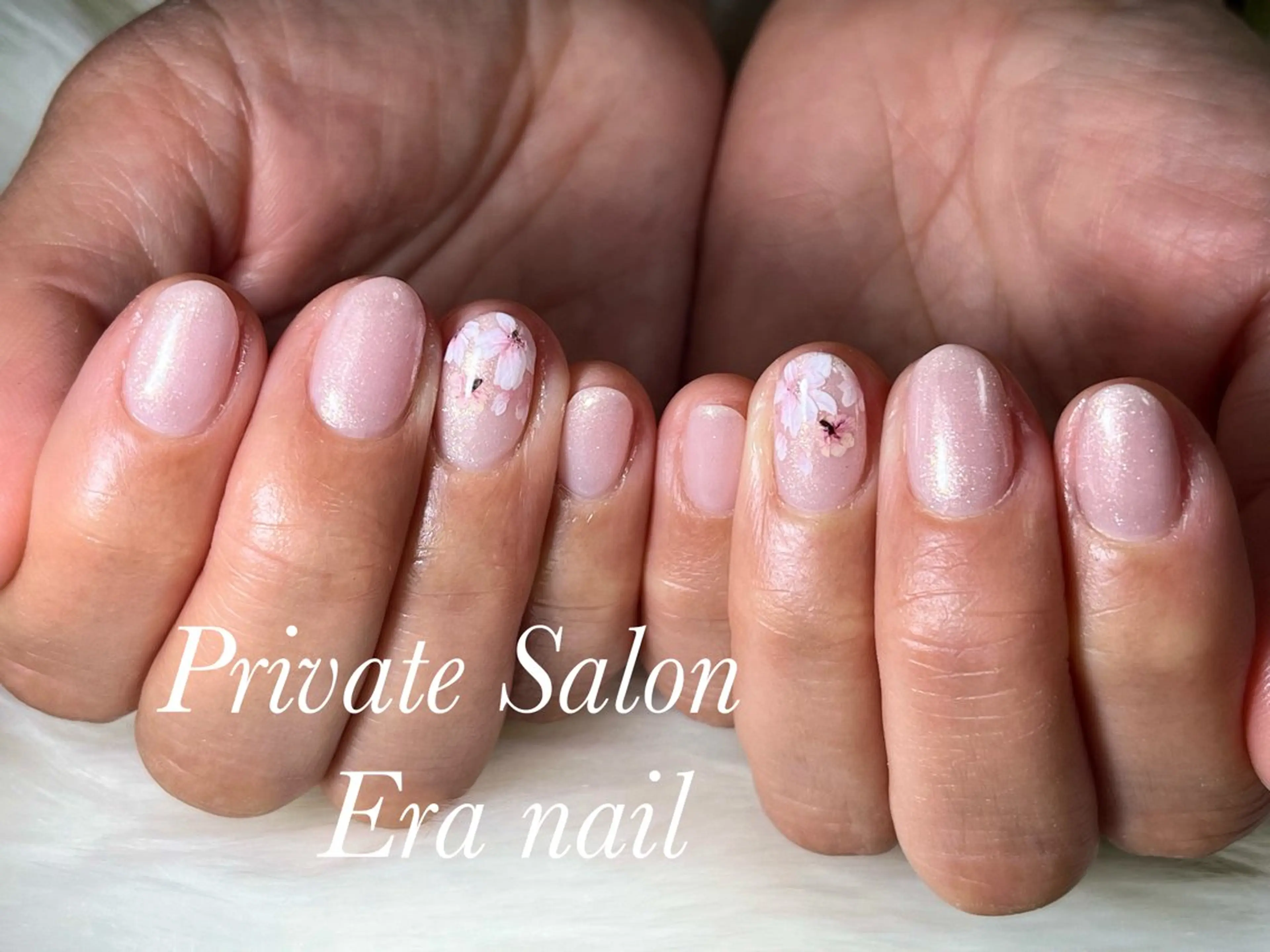 ネイル 桜ネイル Era nailのネイルデザイン