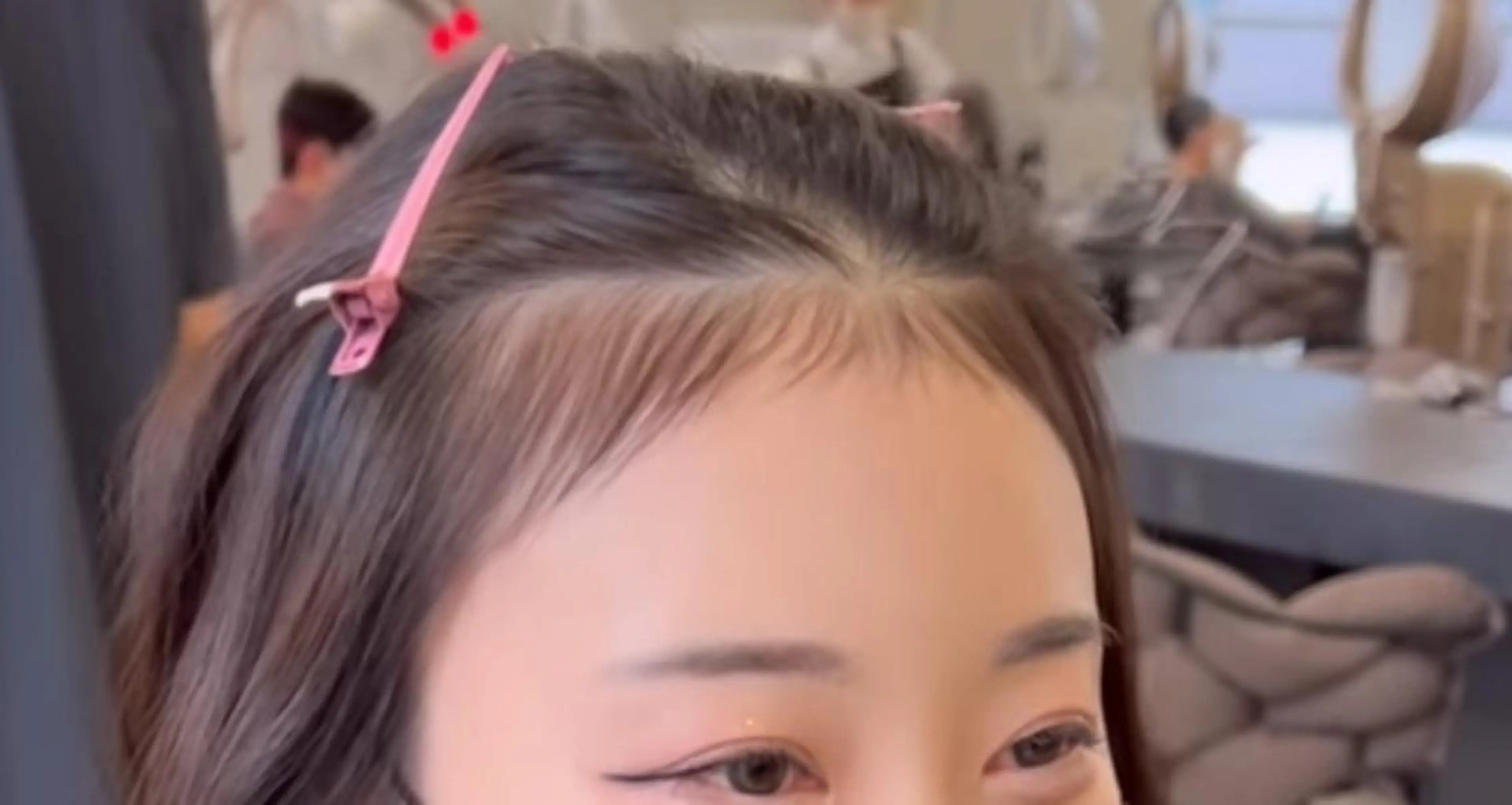 小顔チャンモリパーマ＆ハリウッドブロウリフトの写真