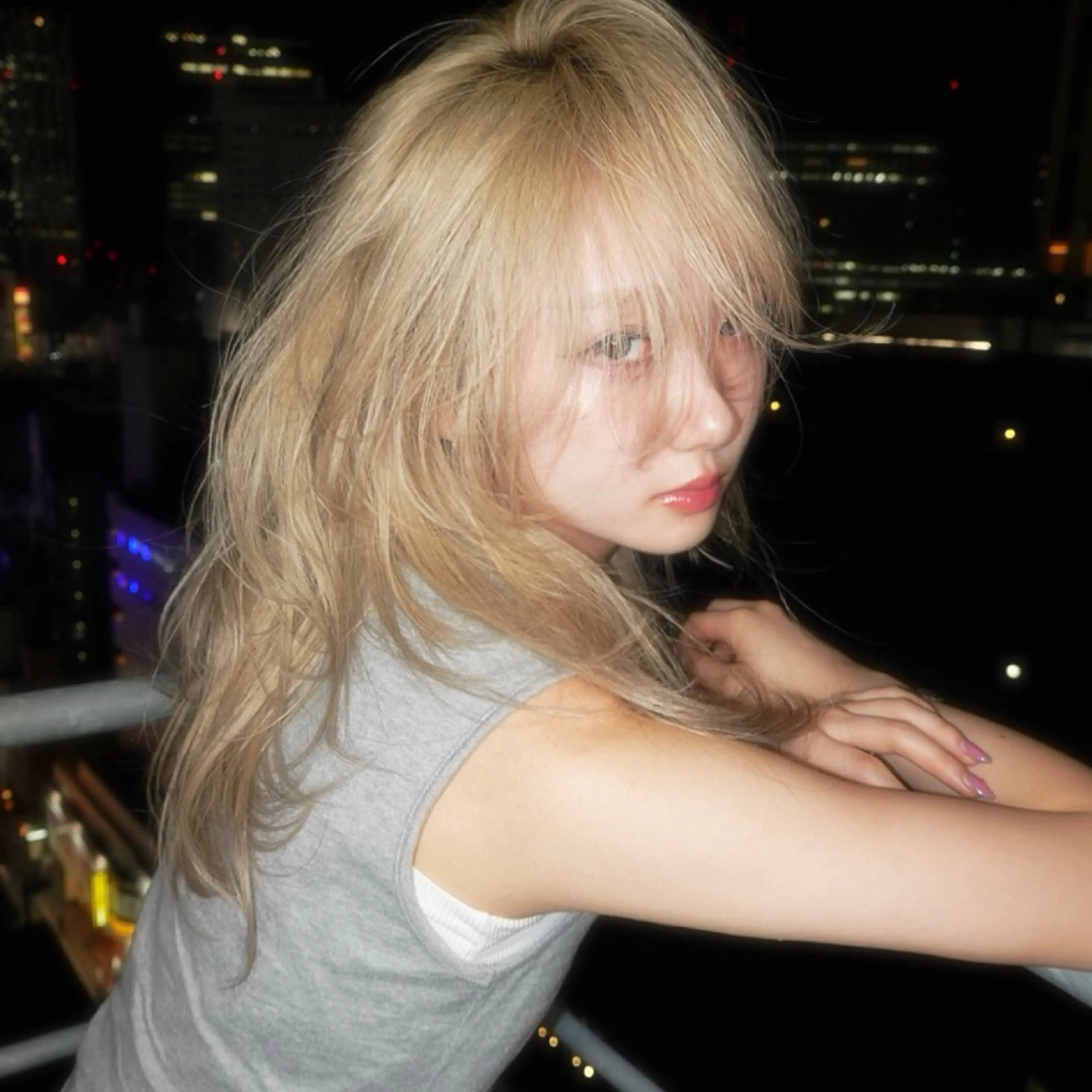 ミディアム ヘアアレンジ カット ヘアカラー エクステ ヘアセット bloc japon所属・ﾌﾞﾚｲｽﾞ˚✧₊⁎ ﾚｲﾔｰToriのヘアスタイル