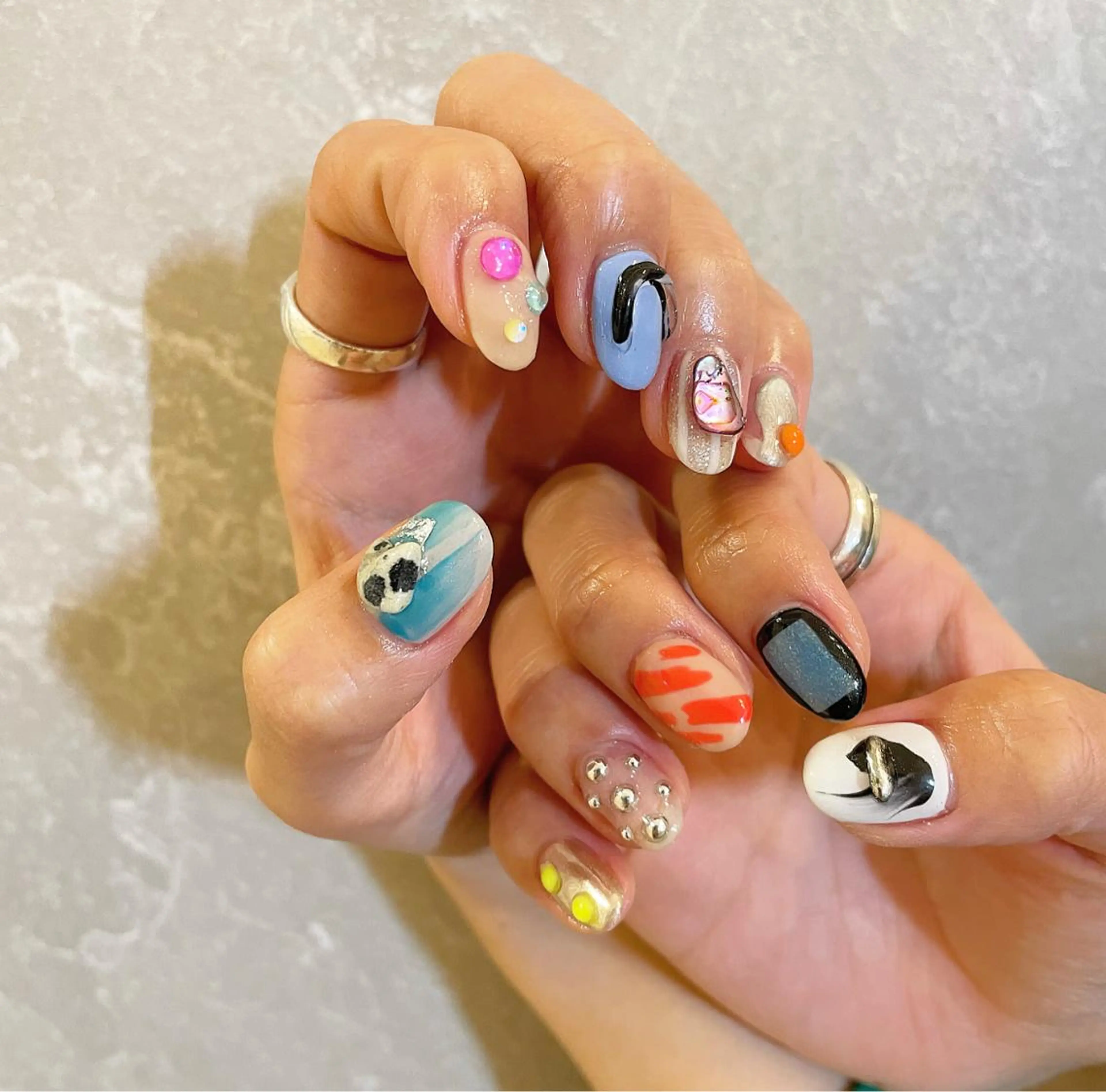 ネイル ハンドネイル revia所属・ERI Nailistのネイルデザイン