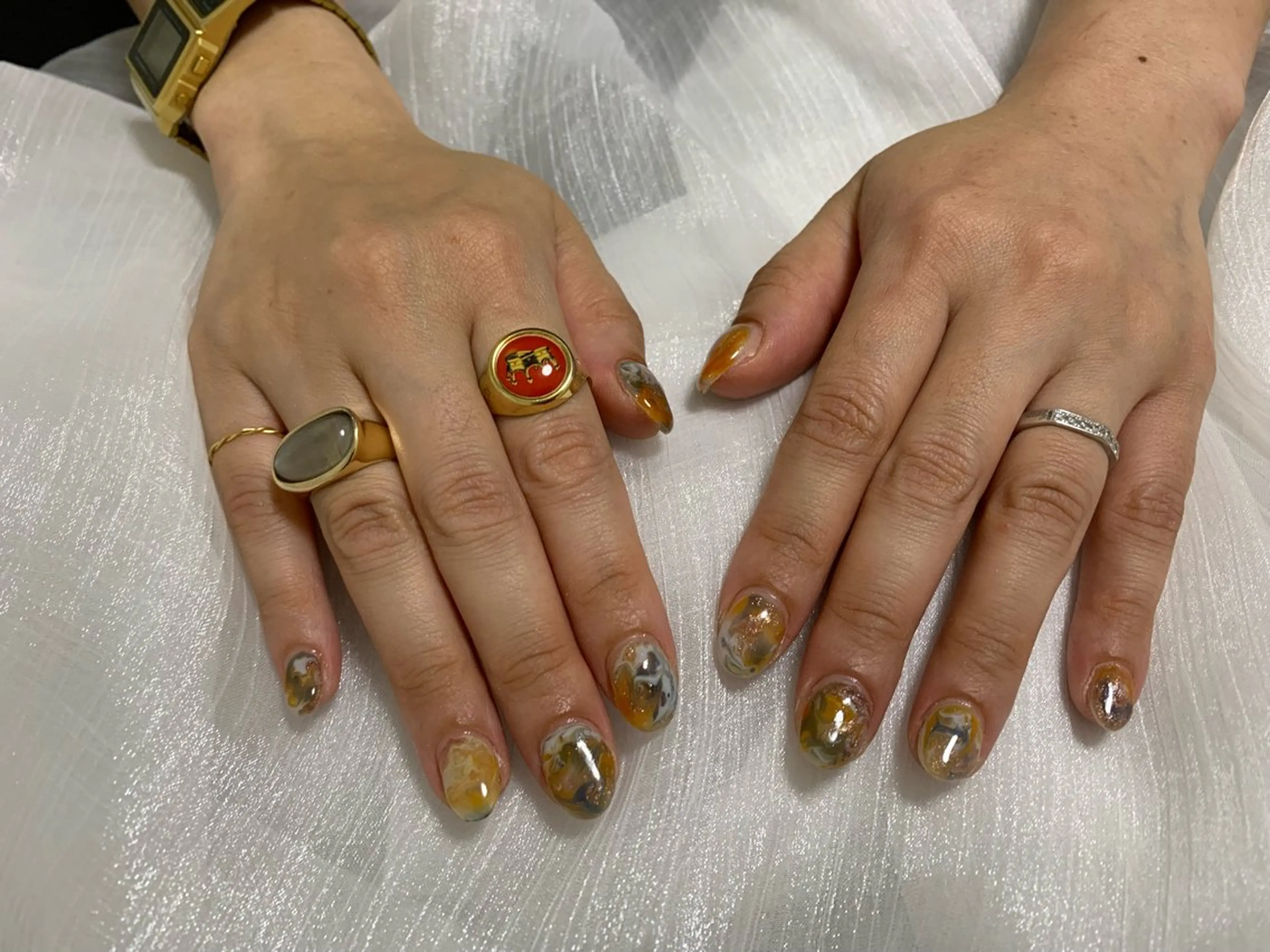 ネイル しょう えんきんのネイルデザイン