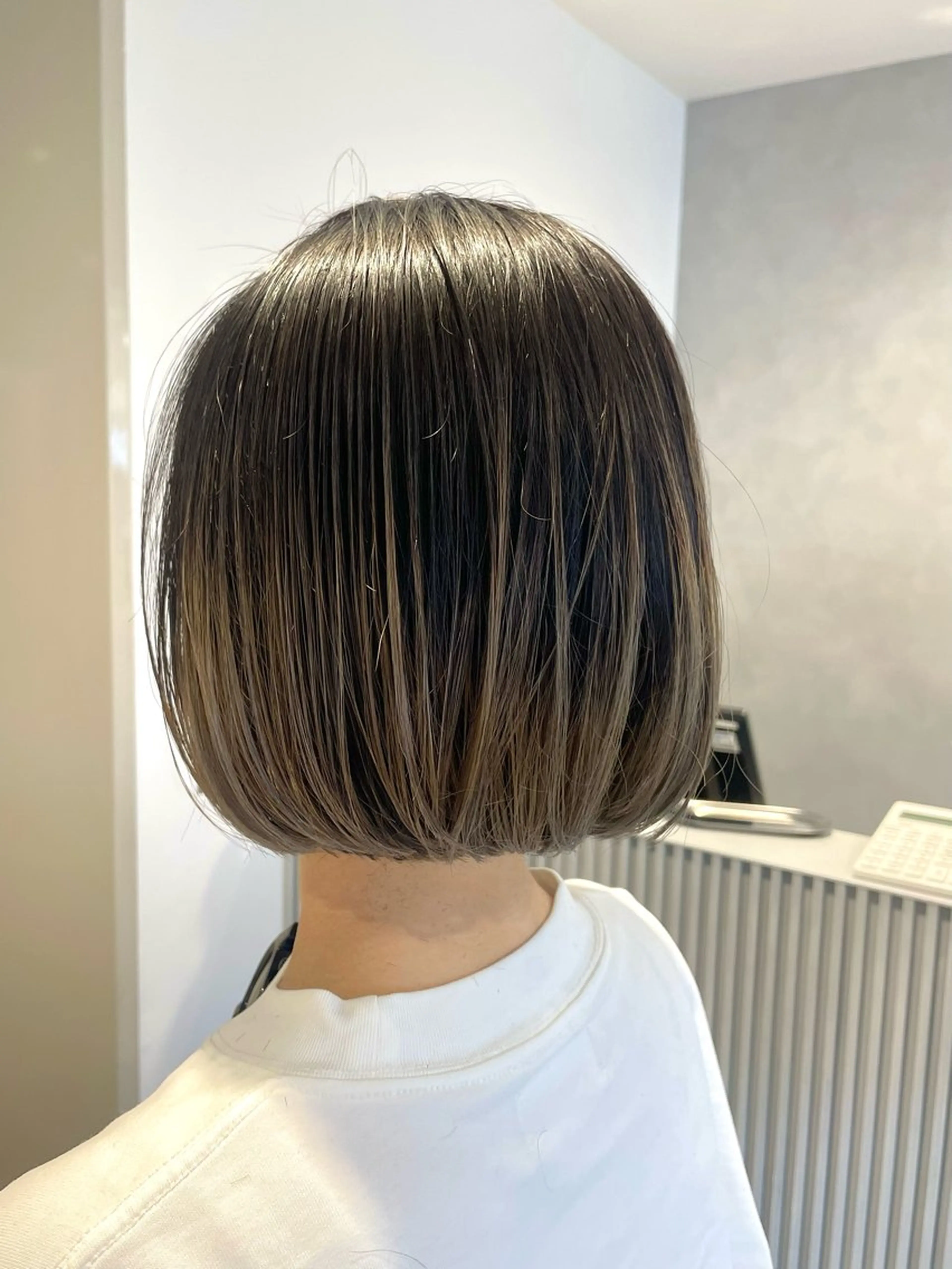 ショート カラー ヘアアレンジ ヘアカラー トリートメント 🎀ダブルカラーレイ ヤーyuuri🎀のヘアスタイル