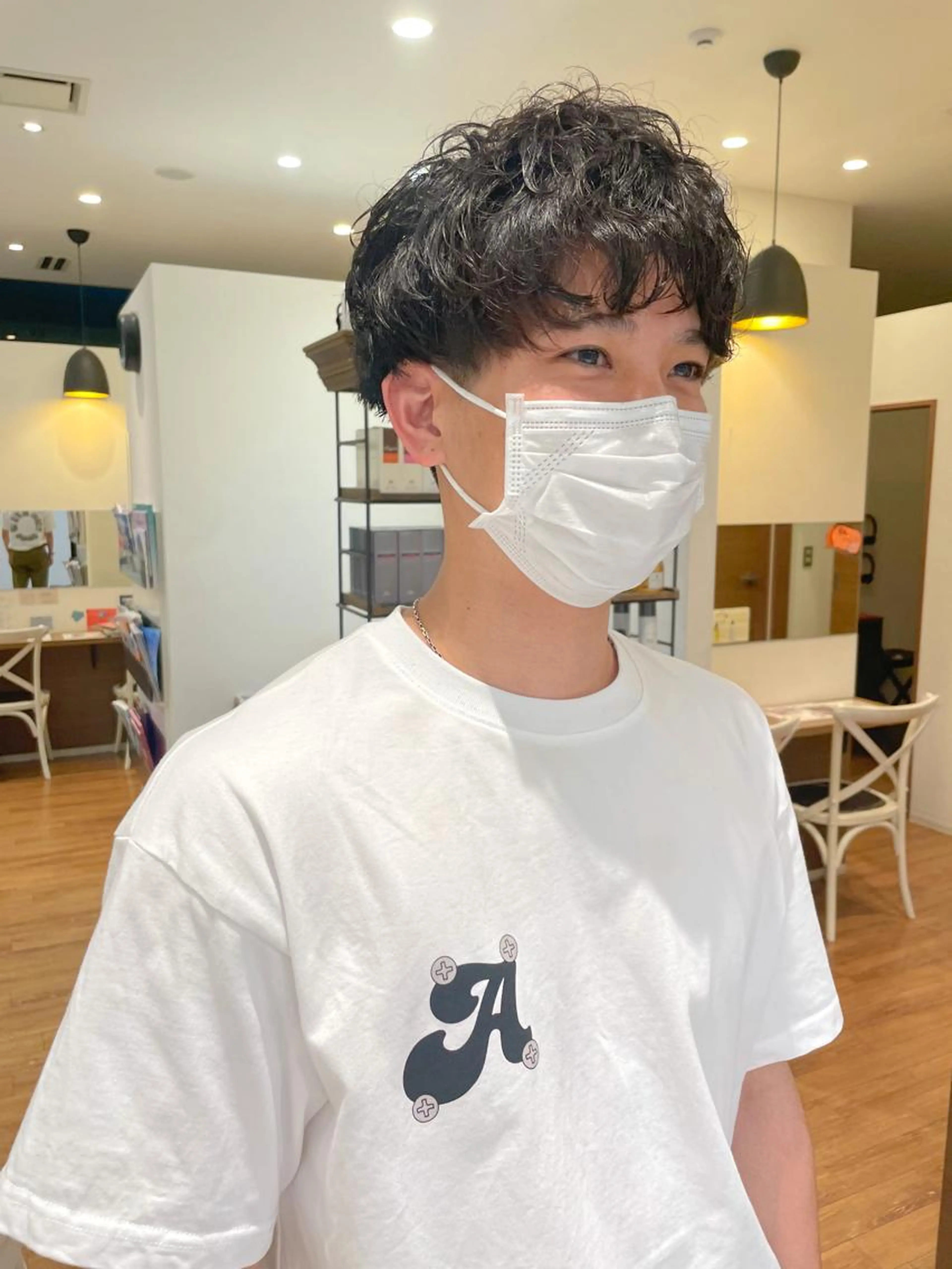 【🔥メンズカット＋パーマ🔥】「大人気」🎈ツイストスパイラル￥8500の写真