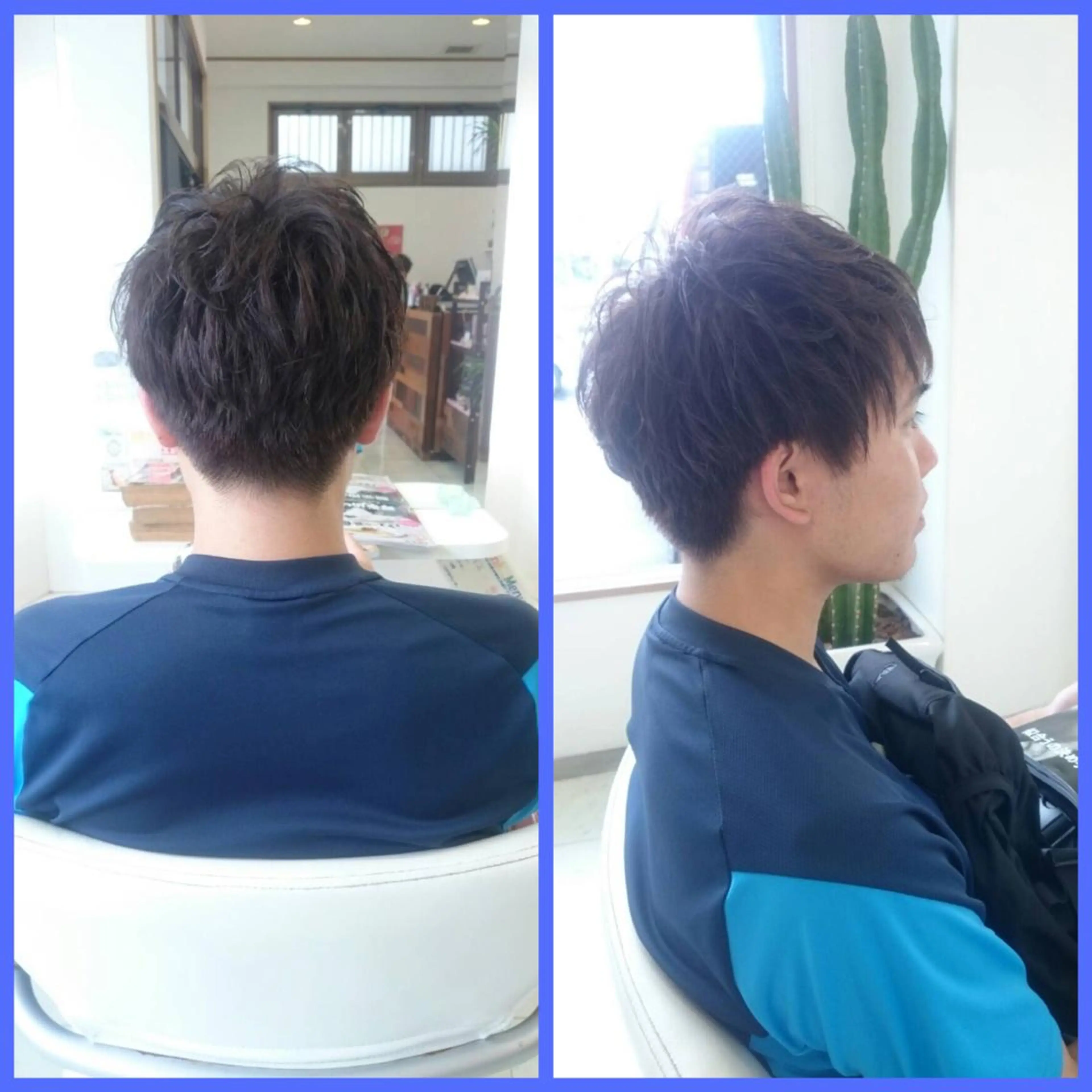 ショート メンズ Hair VERDEのヘアスタイル