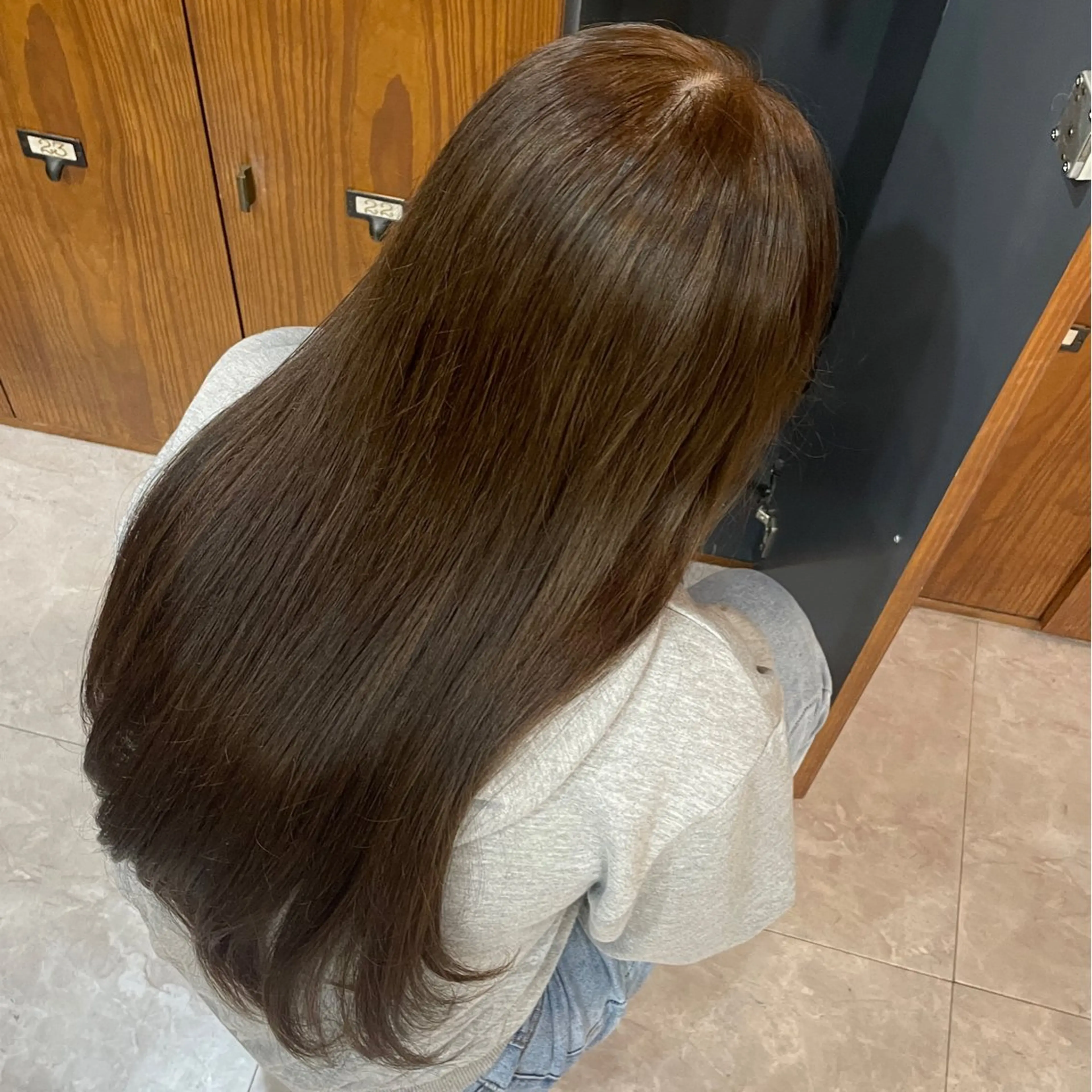 ロング 森 はるなのヘアスタイル