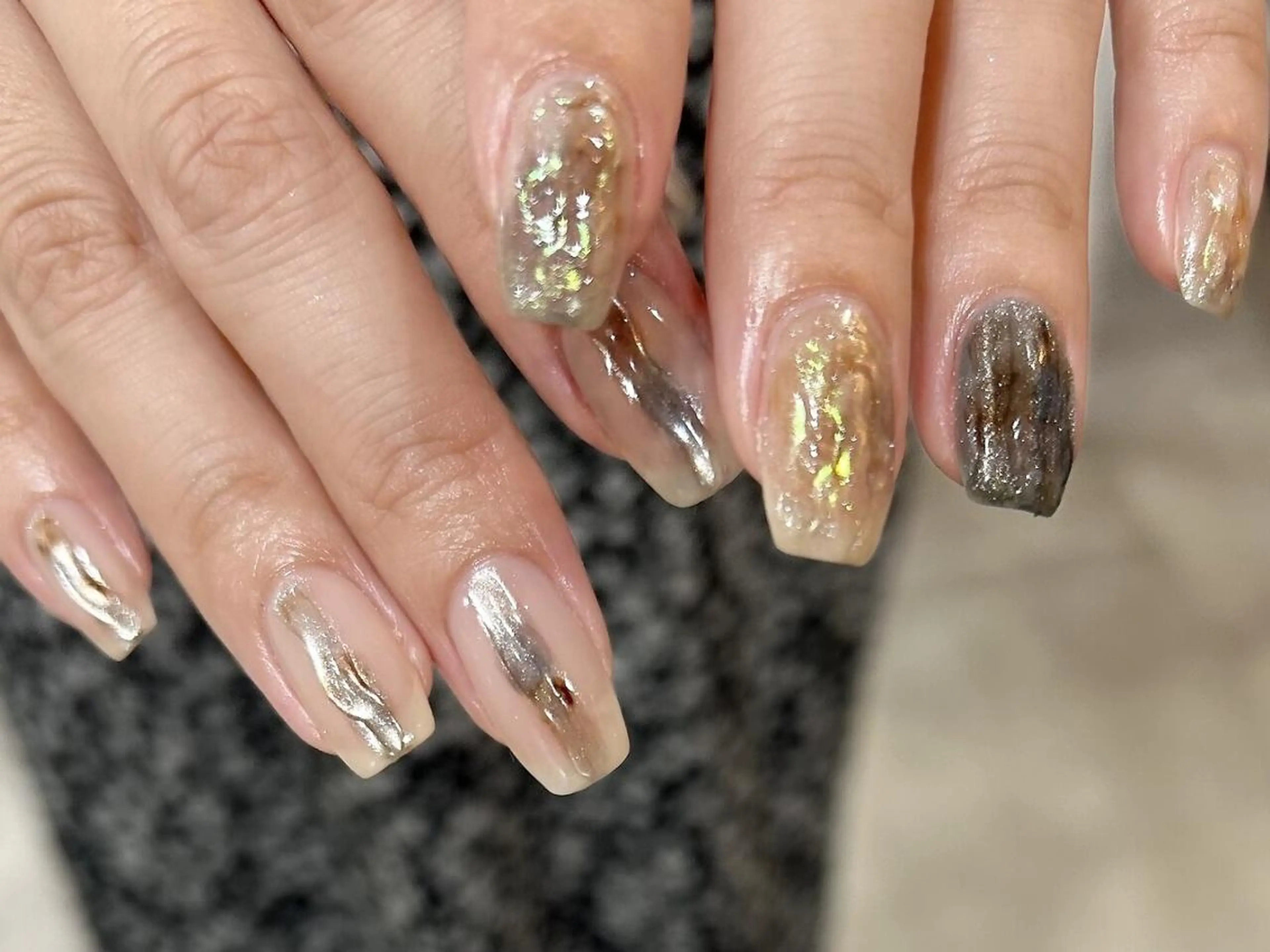 ネイル ハンドネイル パラジェル認定サロン N°nail 立川のネイルデザイン