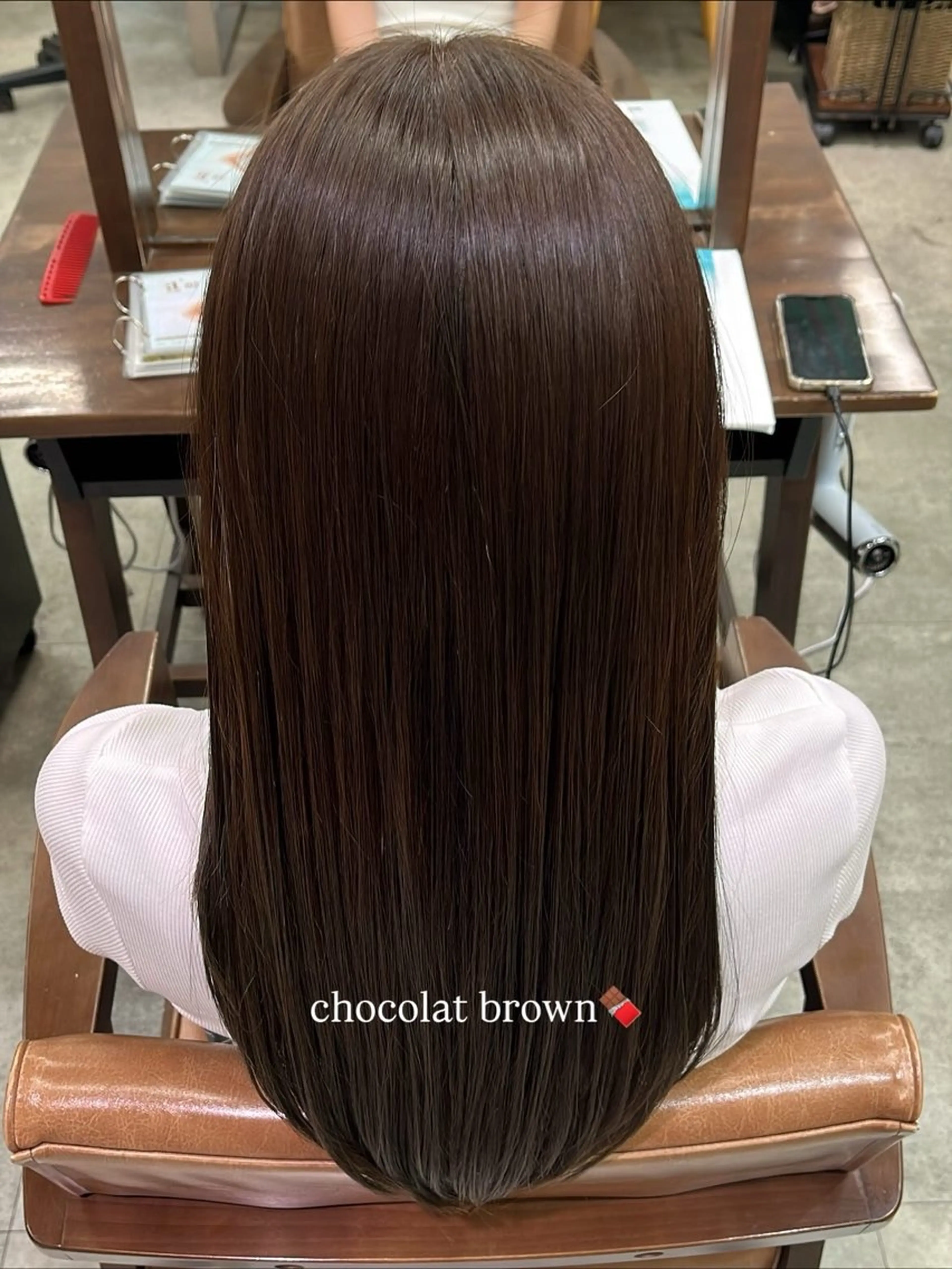 ロング カラー ヘアカラー 首藤 大翔のヘアスタイル