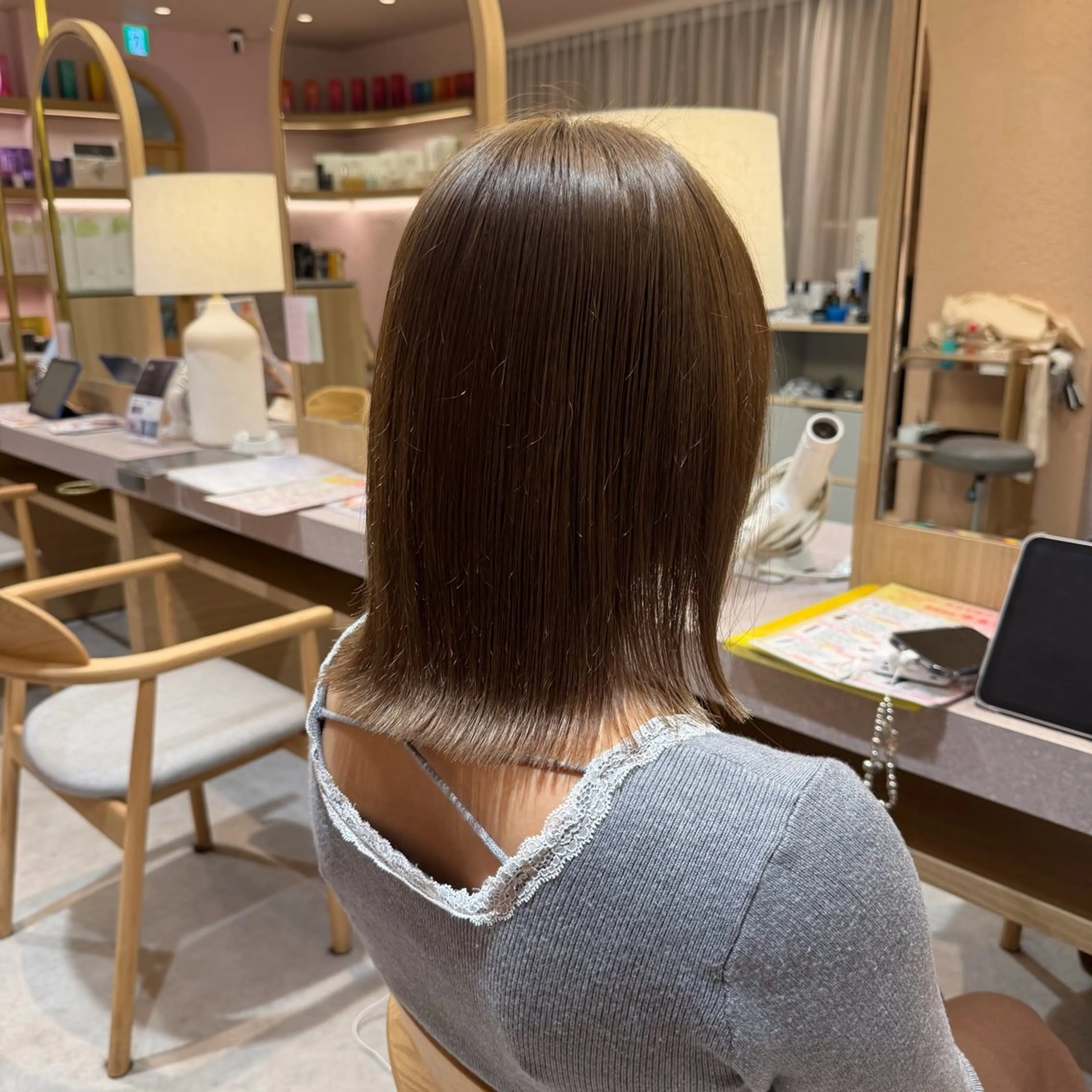 ミディアム merc.🌿 友藤鮎那のヘアスタイル