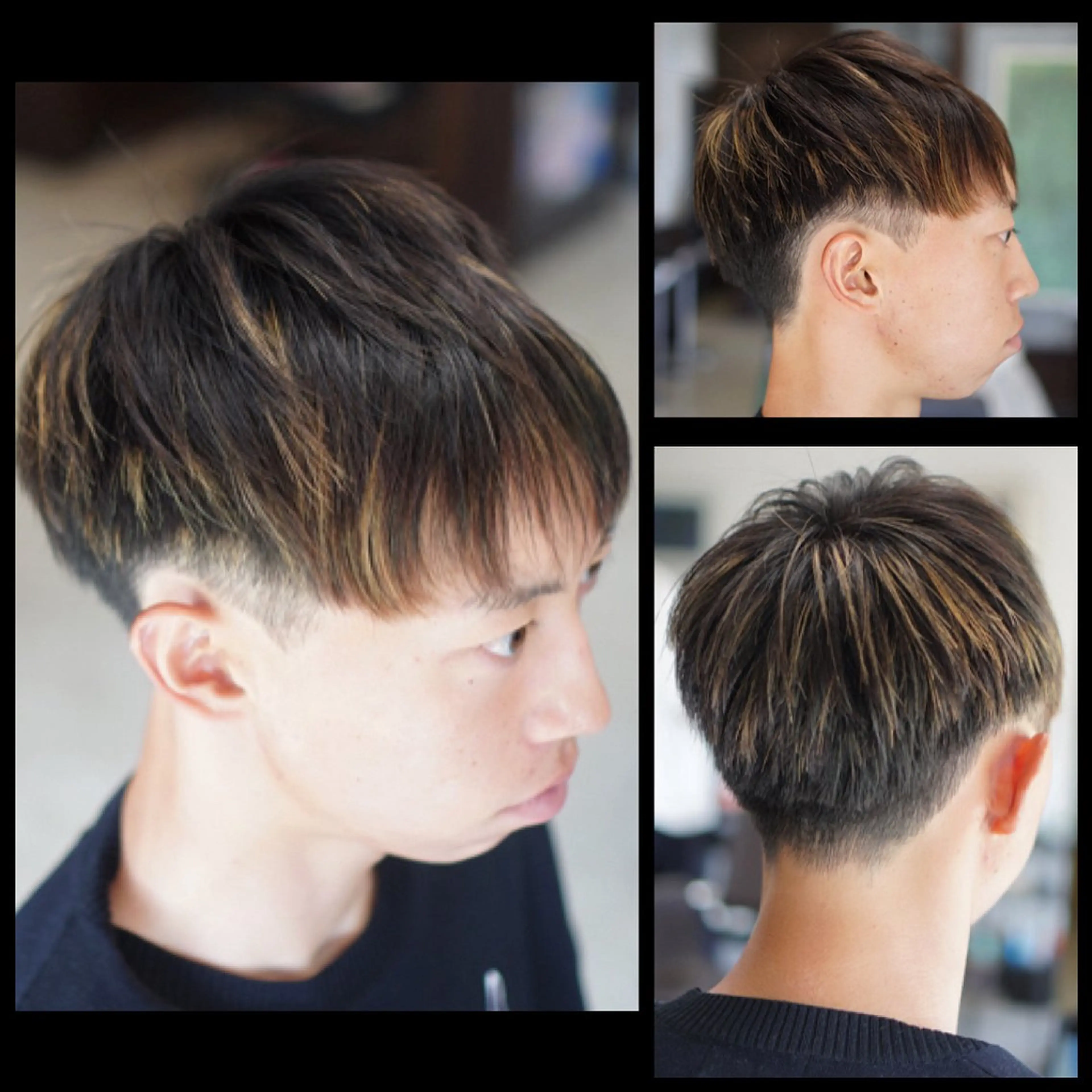 ショート メンズ 中島 剛のヘアスタイル