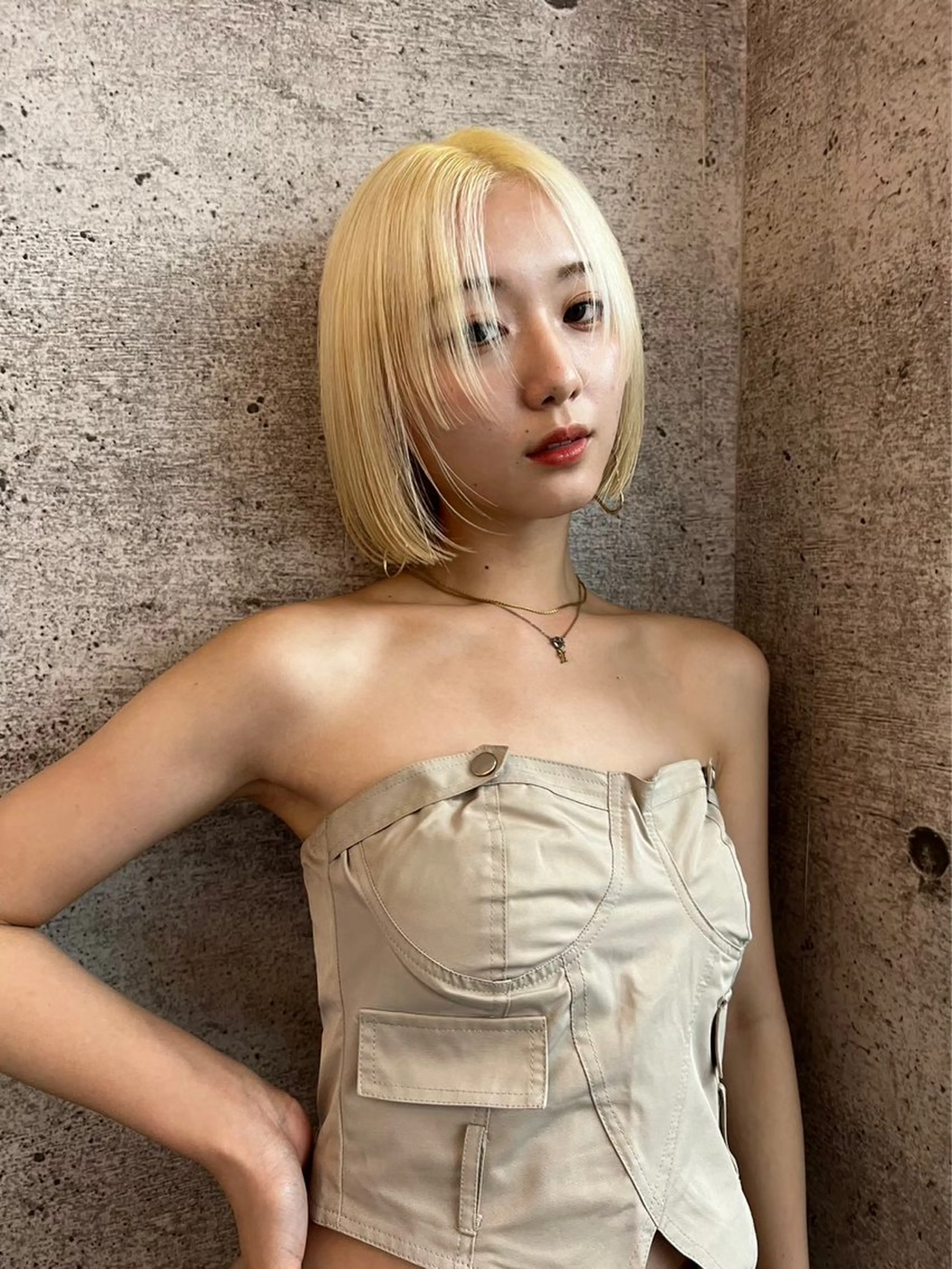 ミディアム iki omotesando所属・KIRYU SARAのヘアスタイル
