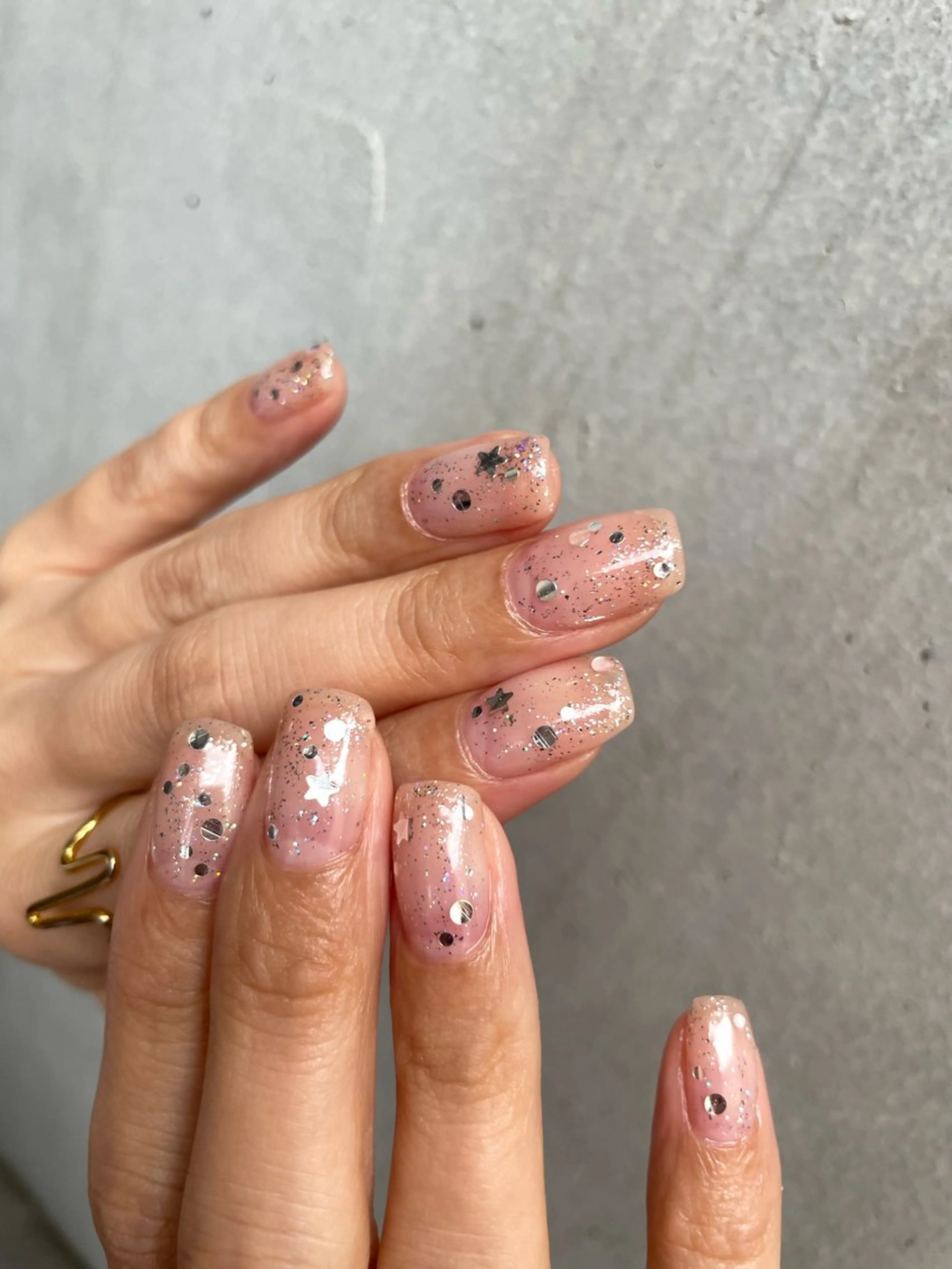ネイル ホログラムネイル ミサキ CHIC NAILのネイルデザイン