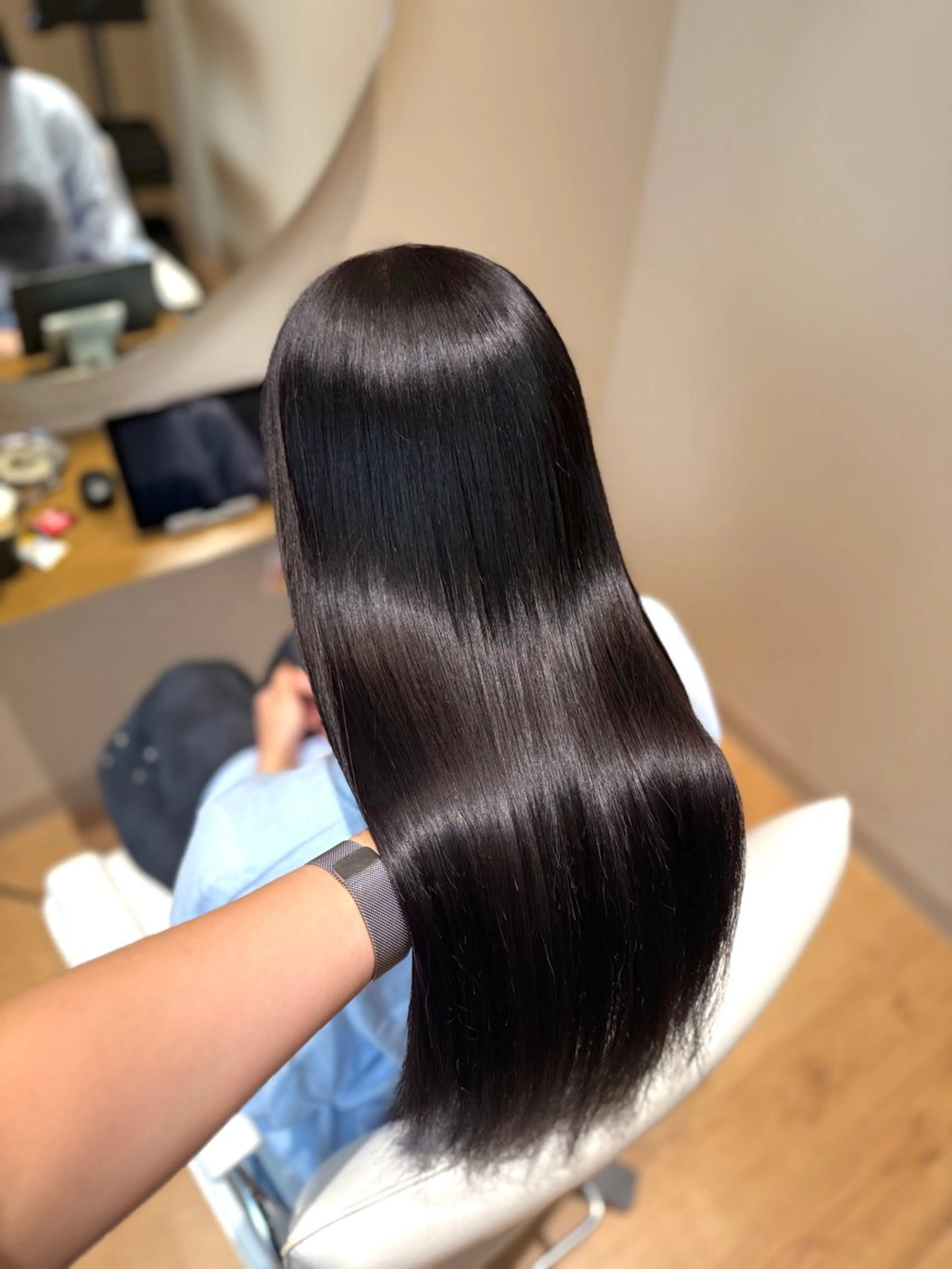 ロング ヘアカラー トリートメント 岡嶋乃愛/layer cut🌈南船橋のヘアスタイル