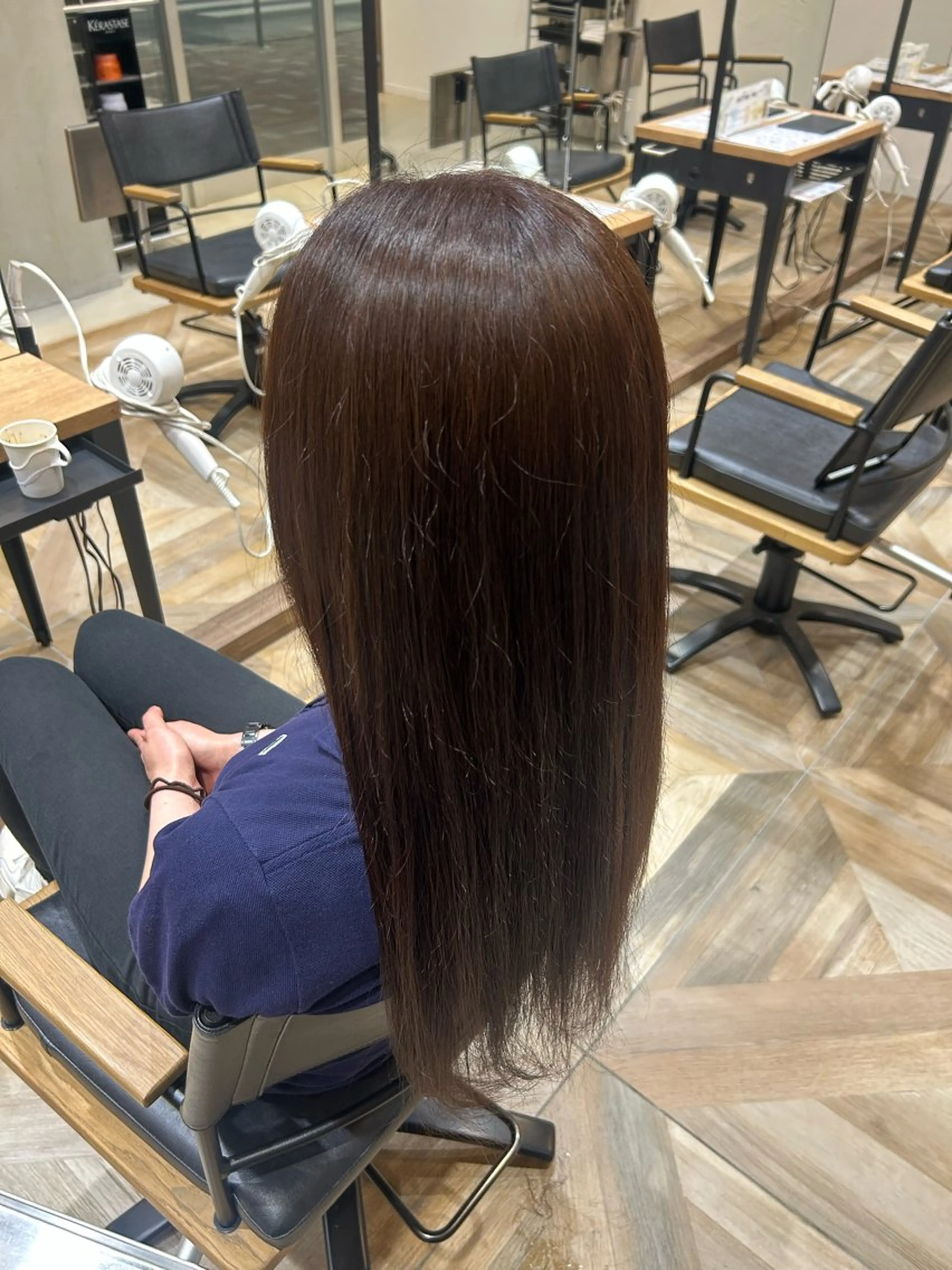 カラー 🫧ナナ_ 髪質改善_カラー🍑のヘアスタイル