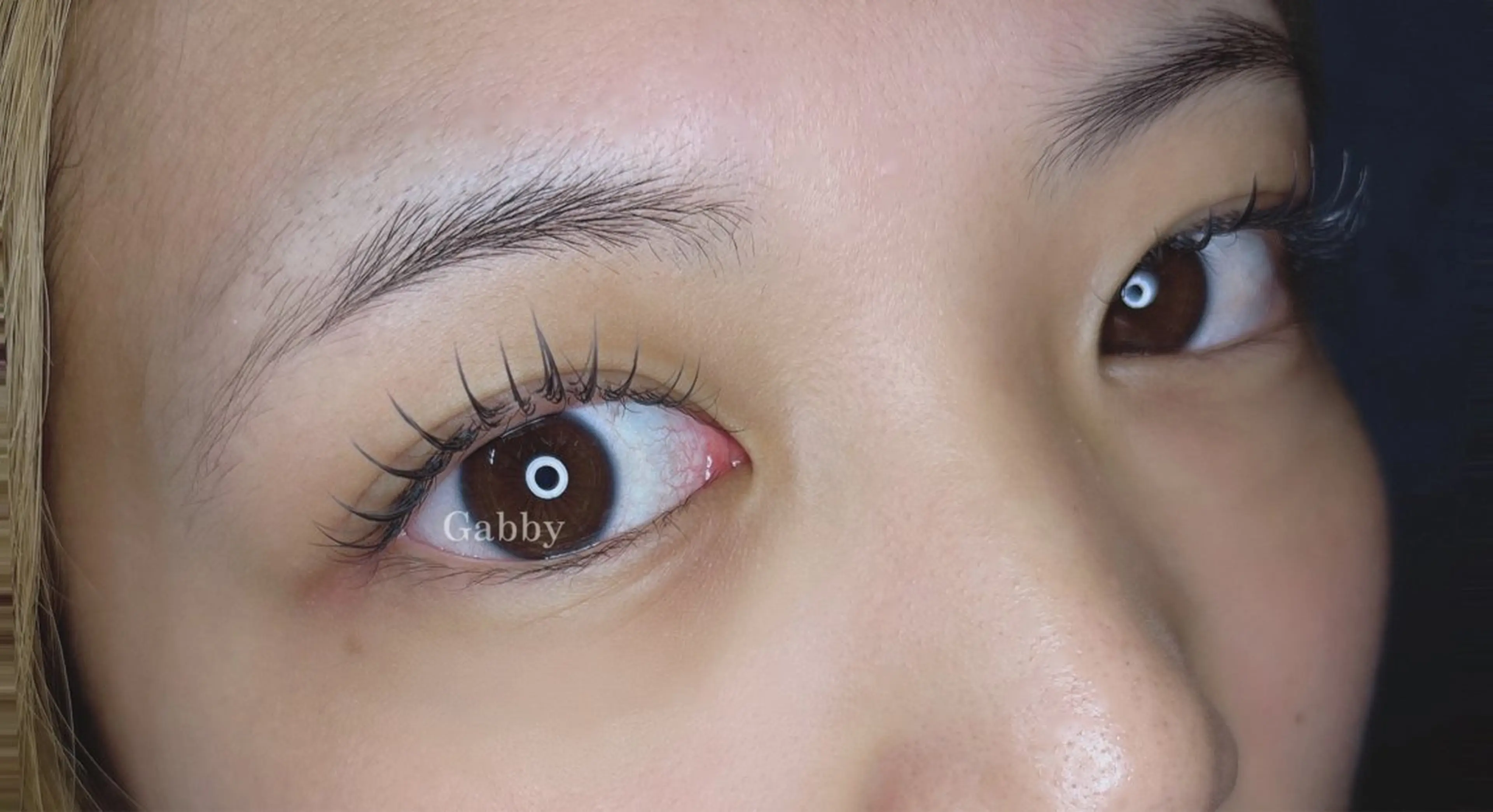 マツエク・マツパ Cカール フラットラッシュ マツエク eight🐝所属・西島 玖瑠美のマツエク・マツパデザイン