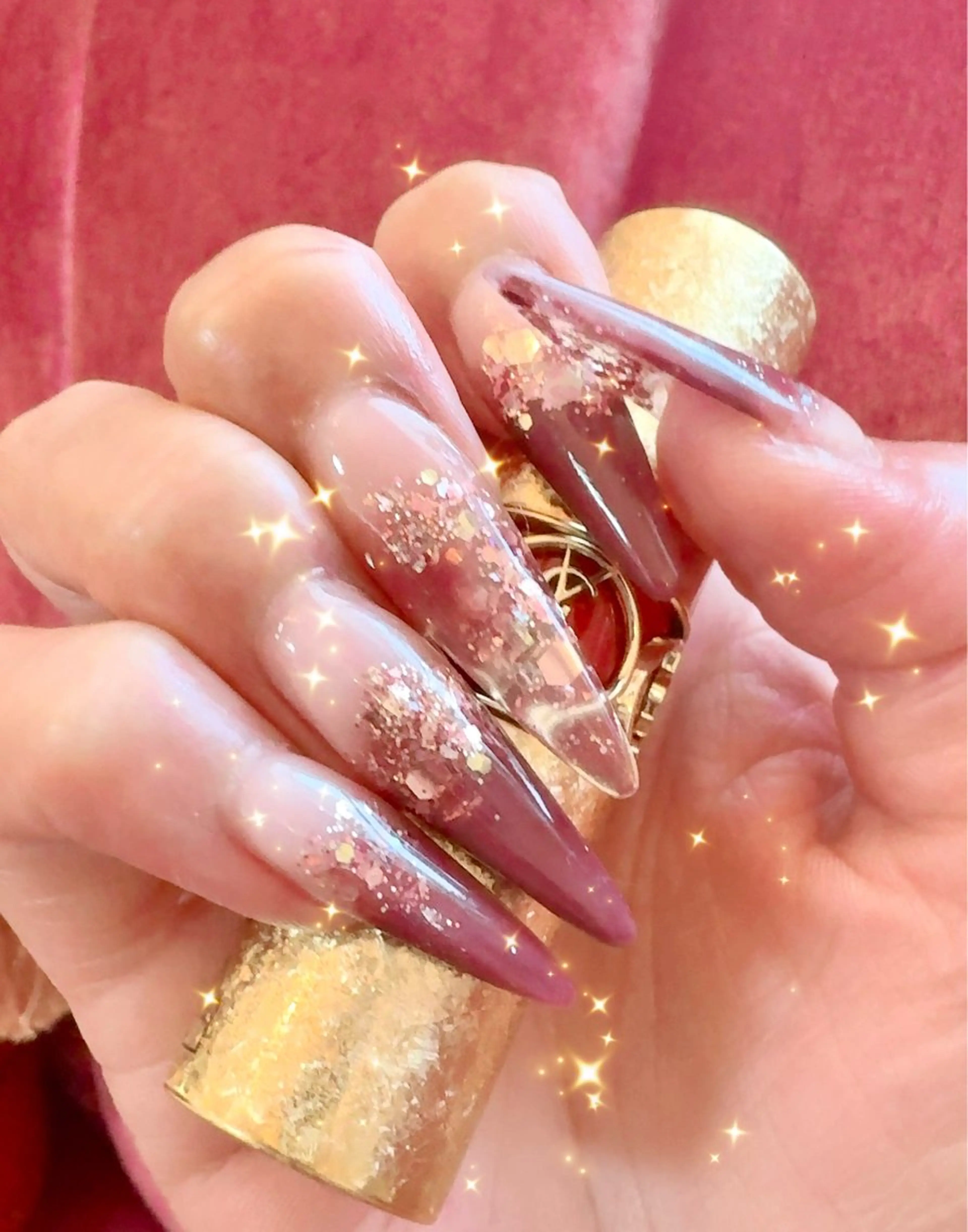 ロング サロンドラフィーユ LAFEUILLEのネイルデザイン