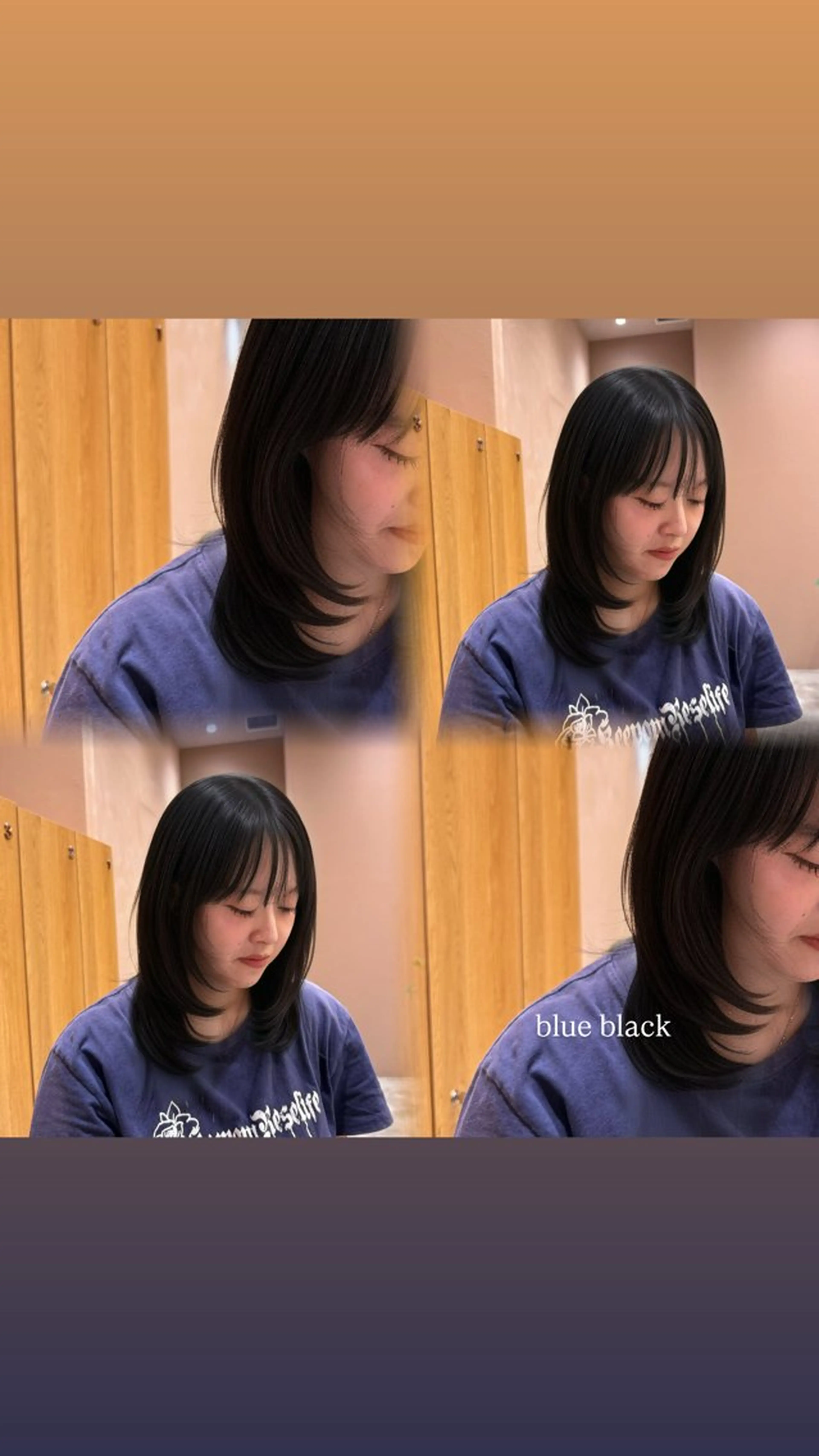 ミディアム カラー 艶髪/透明感/ ユリ🥣🎟️のヘアスタイル