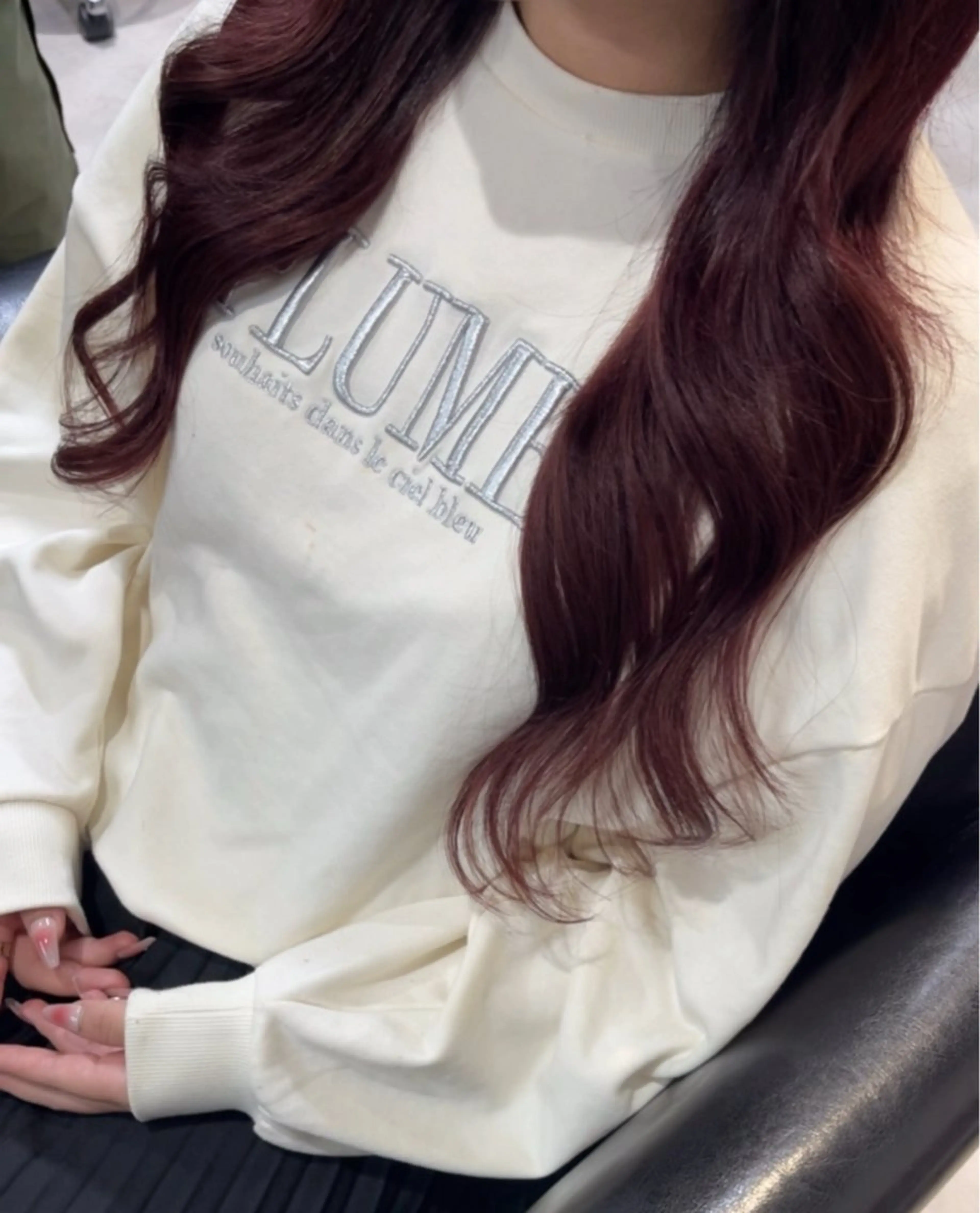 ロング プルエクステ エクステ 韓国風ヘア レイヤーカット 原宿/表参道/ プルエクステ/そらのヘアスタイル