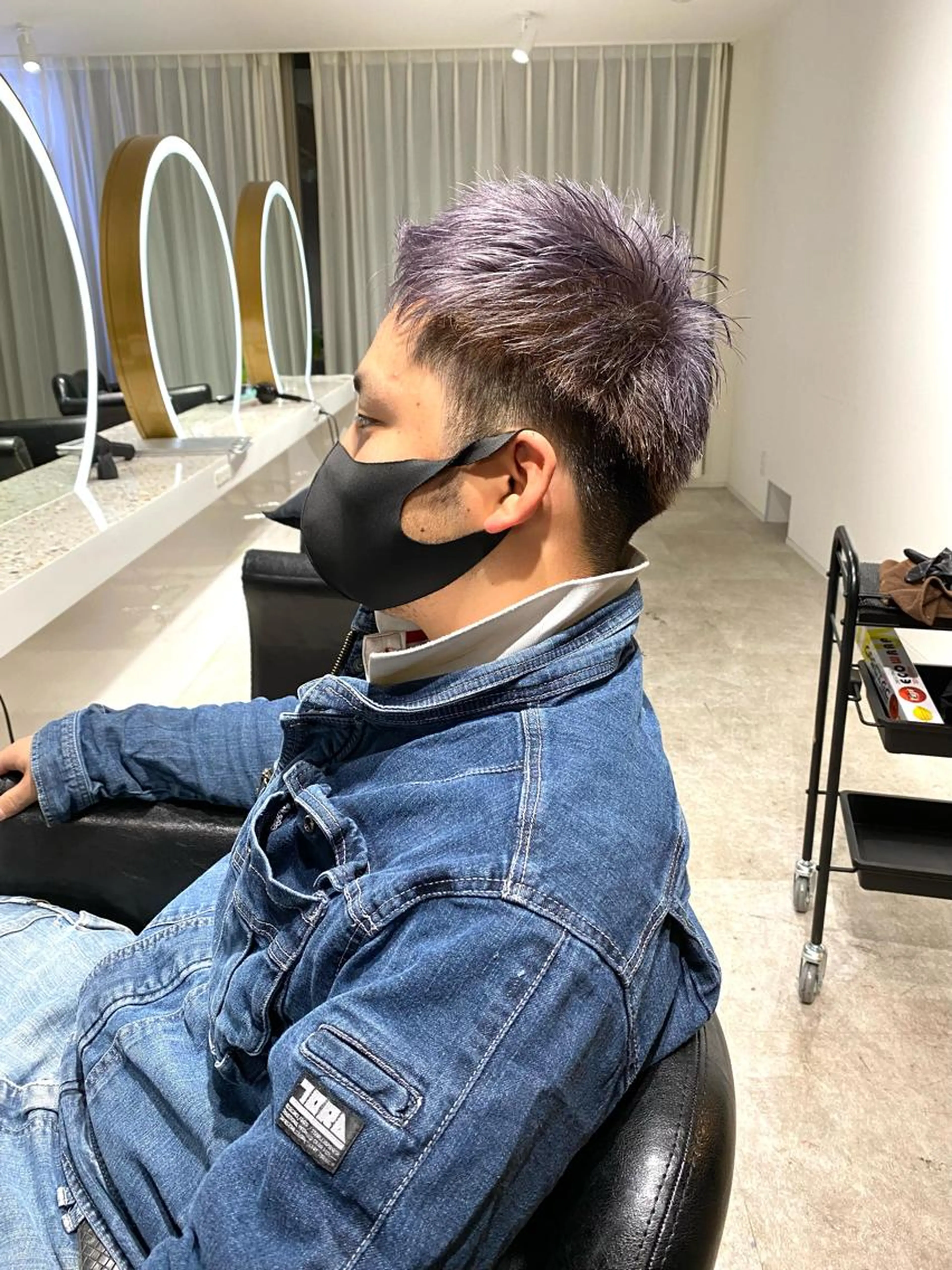 【メンズダブルカラー定番♪】メンズカット＋ダブルカラーorハイライト＋炭酸シャンプーの写真