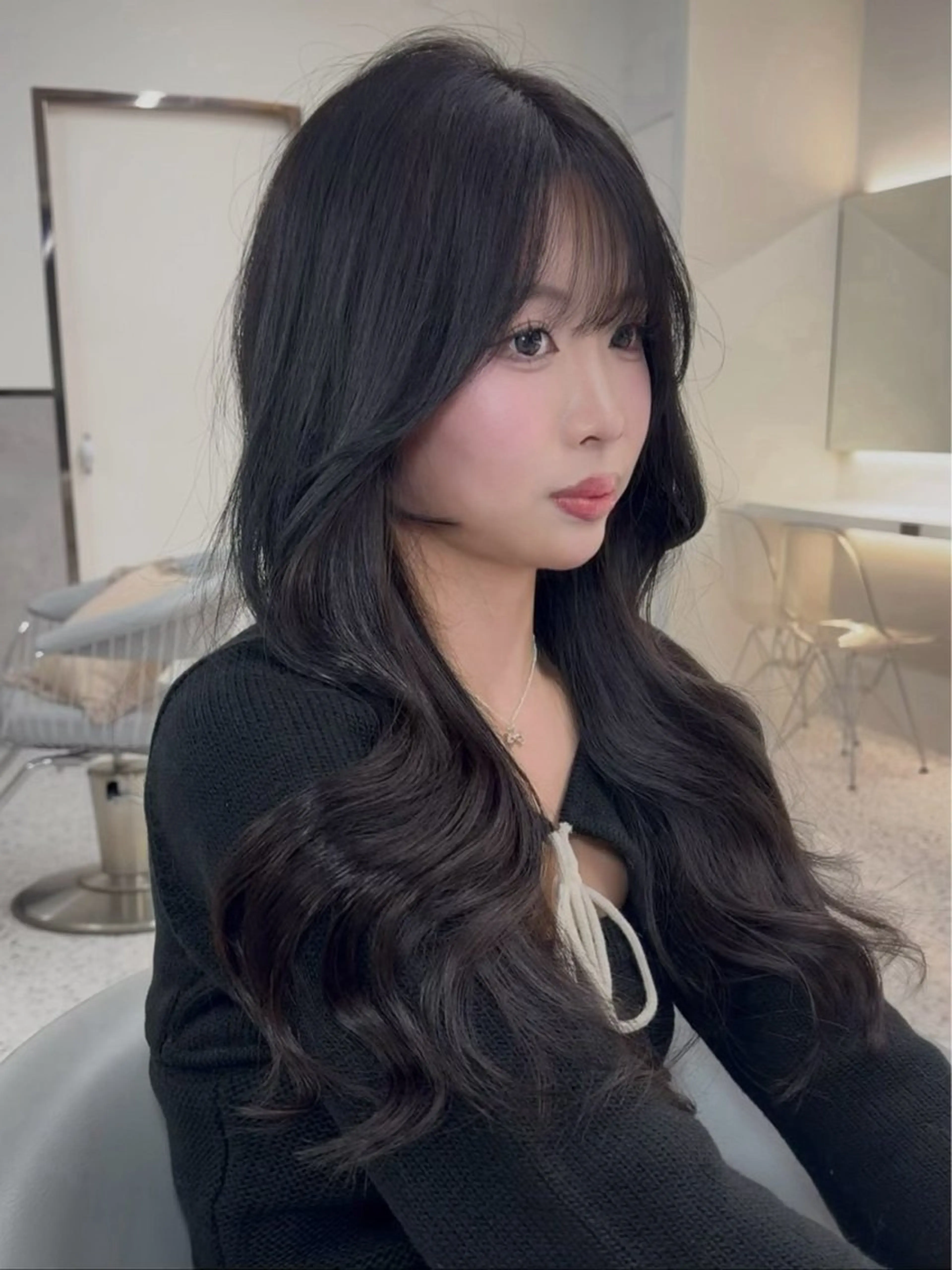 ロング レイヤーカット カット ヘアカラー 🎀透明感カラー shizuka🎀のヘアスタイル