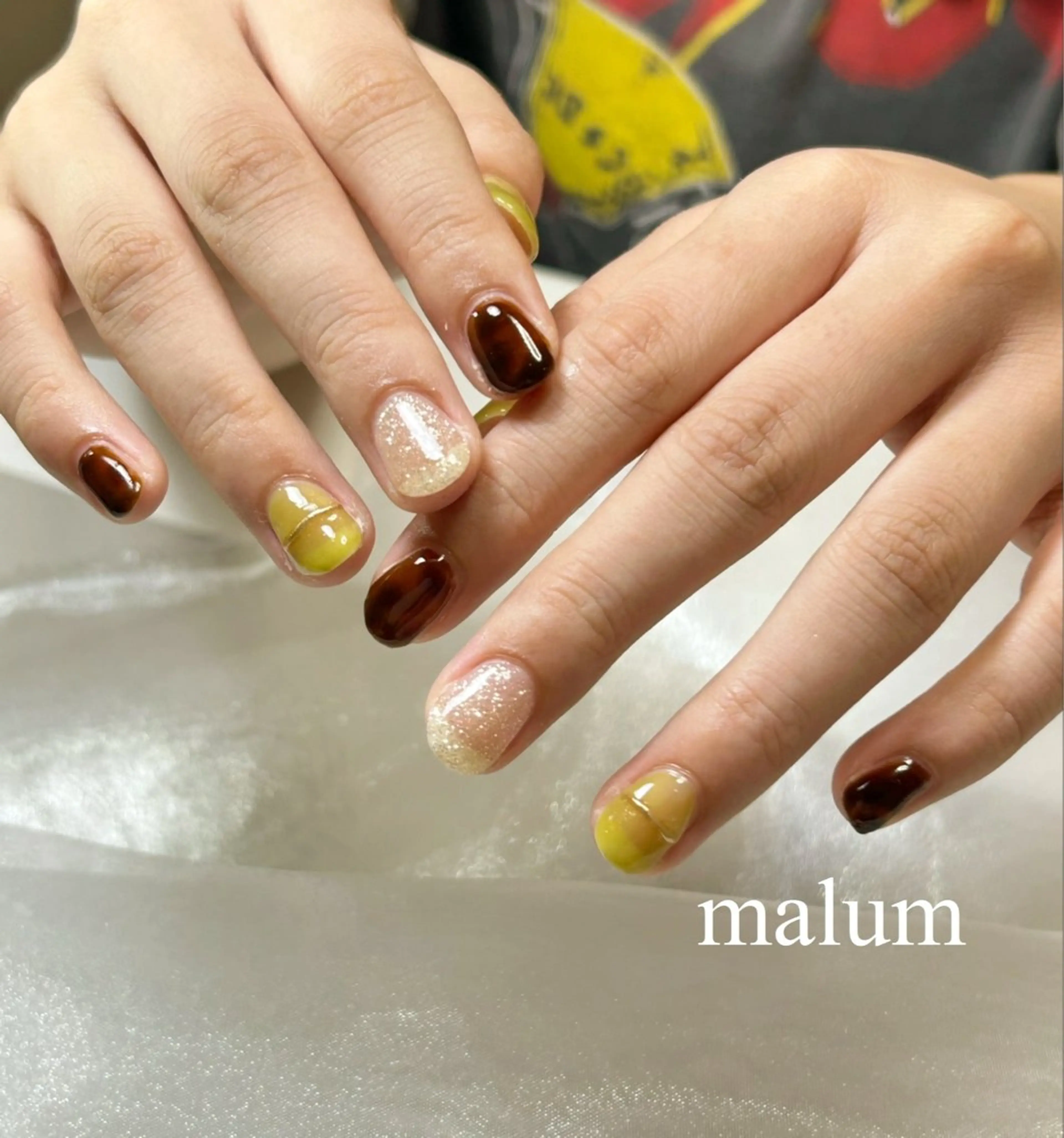 ネイル ハンドネイル malum nailのネイルデザイン