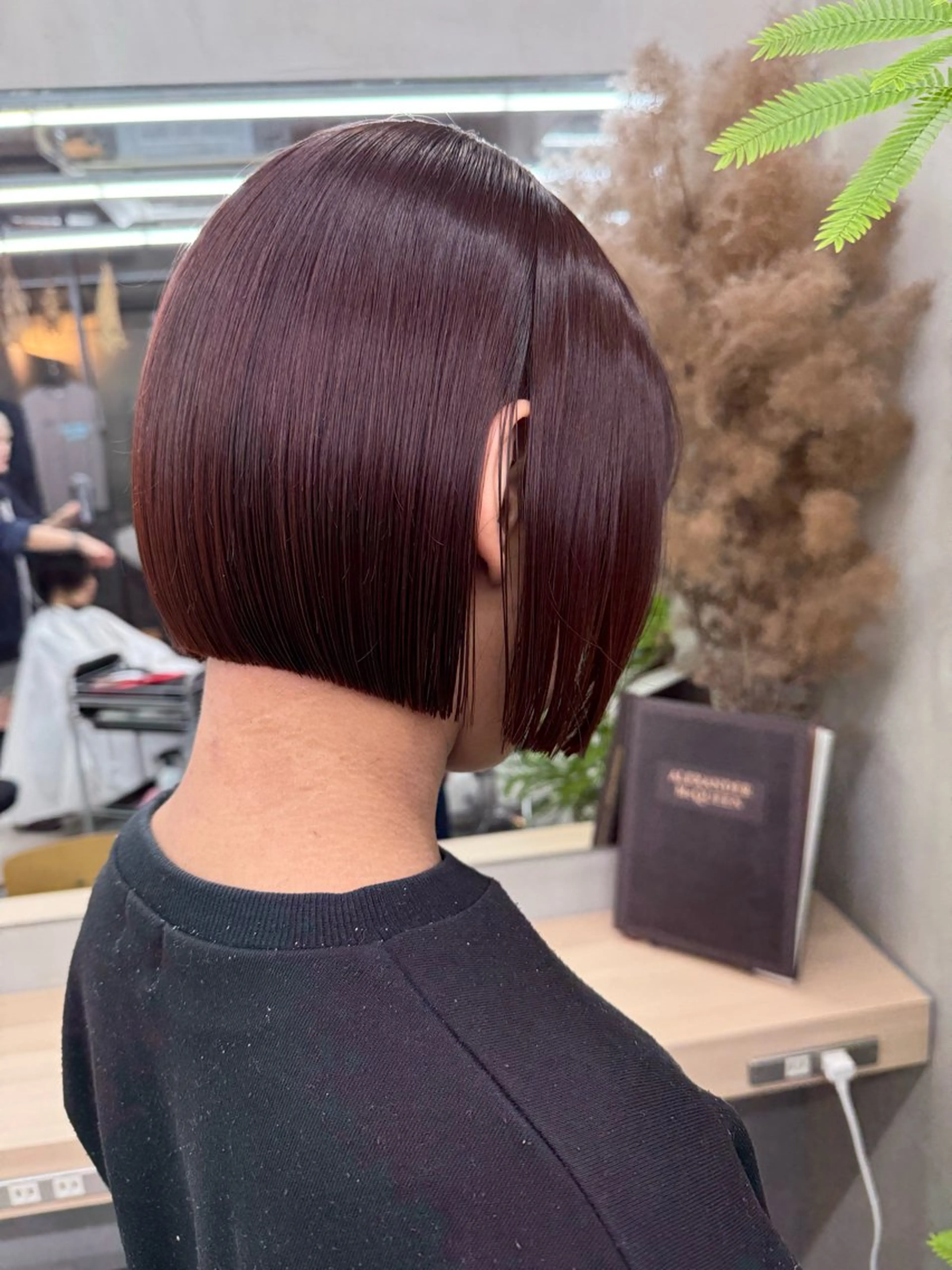 ショート カット ヘアカラー 髪質改善/美髪矯正/ 小顔ボブNANAのヘアスタイル