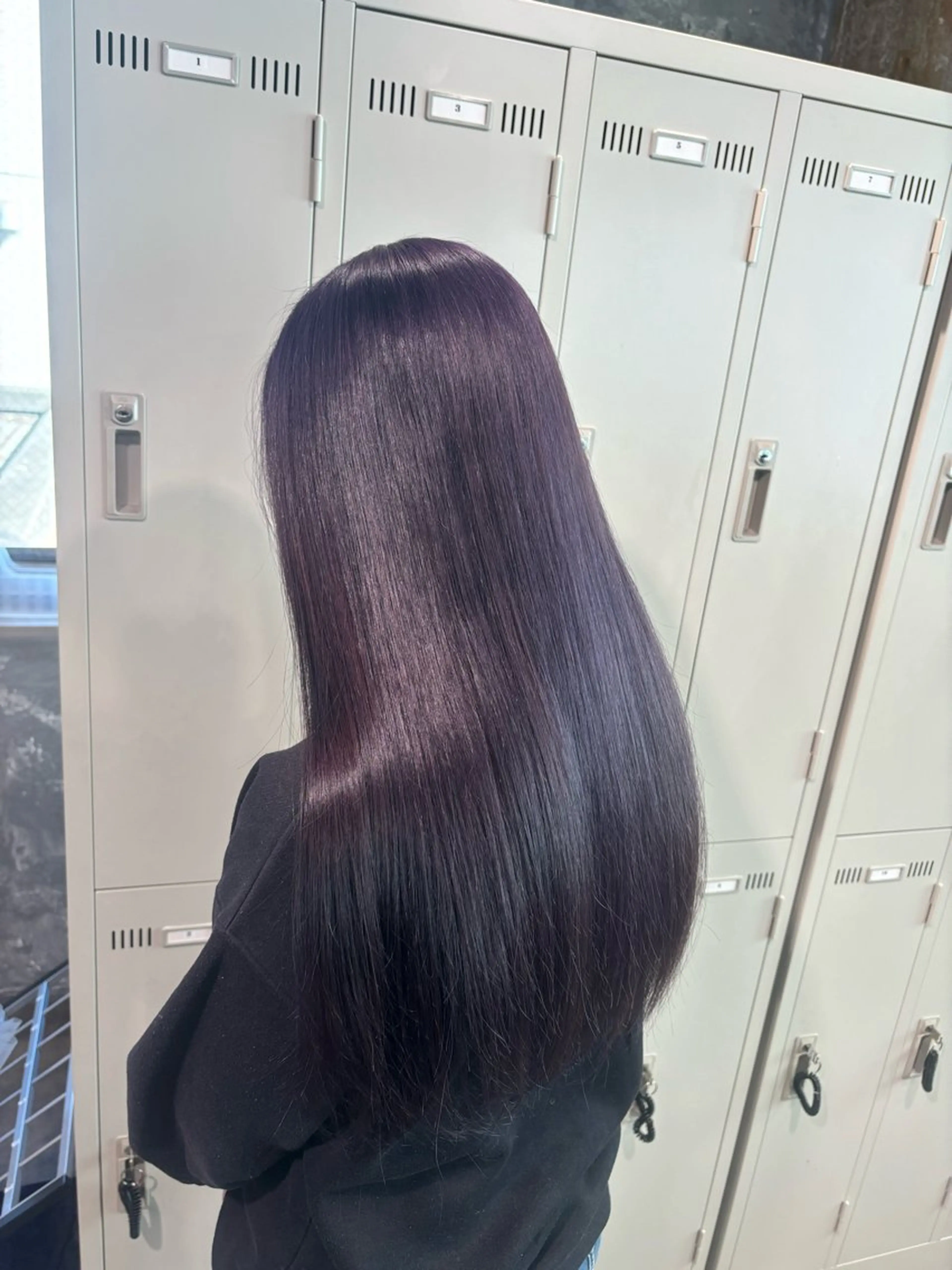 ロング カラー ラベンダーカラー ピンクカラー ピンクラベンダー alicetokyo 🦋宮葉🦋のマツエク・マツパデザイン