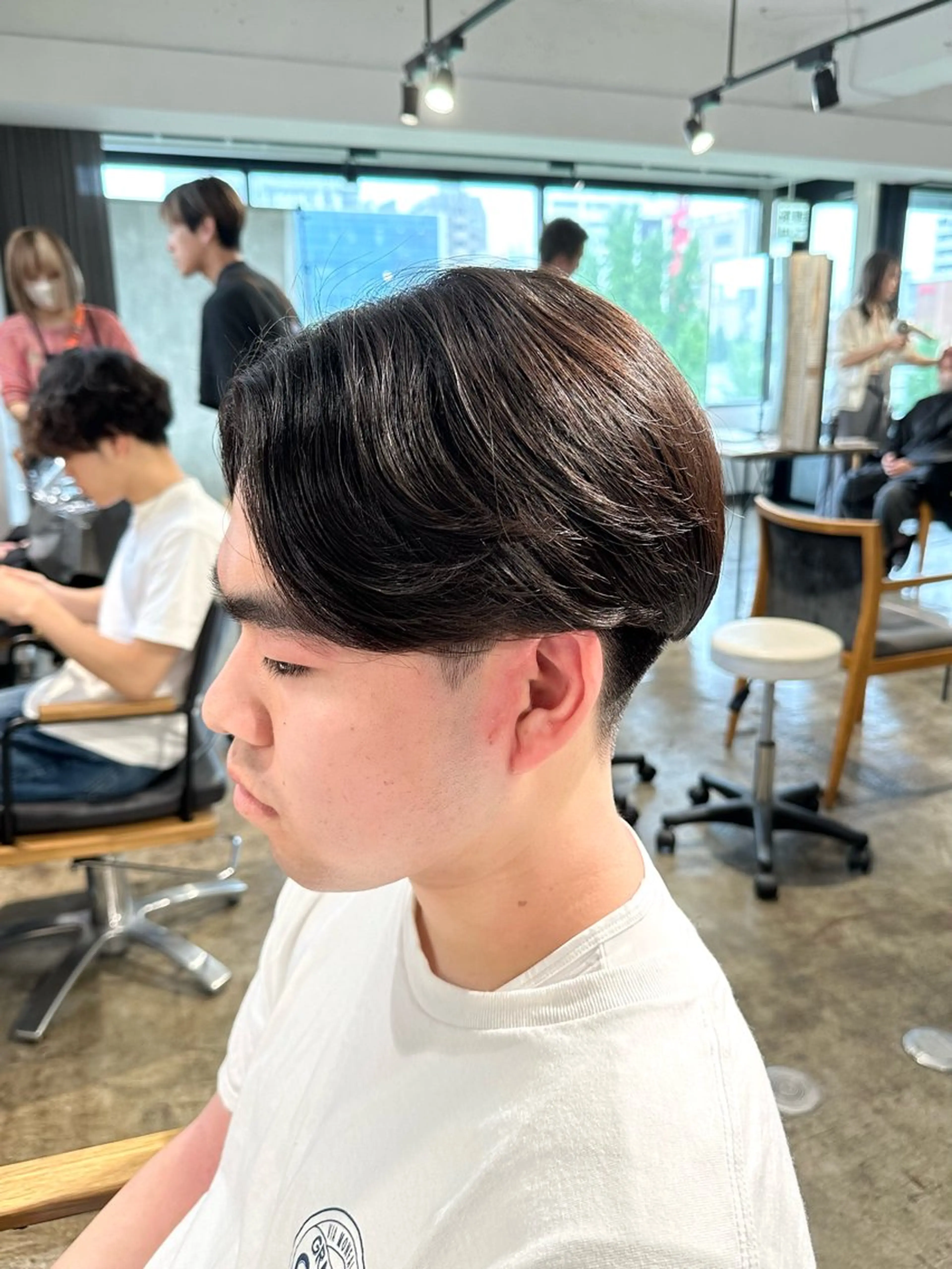 パーマ メンズ カルマパーマ メンズパーマ 縮毛矯正 ストレートパーマ カット 縮毛矯正 トリートメント 骨格補正施術/メンズ 専門美容師/YUYAのヘアスタイル