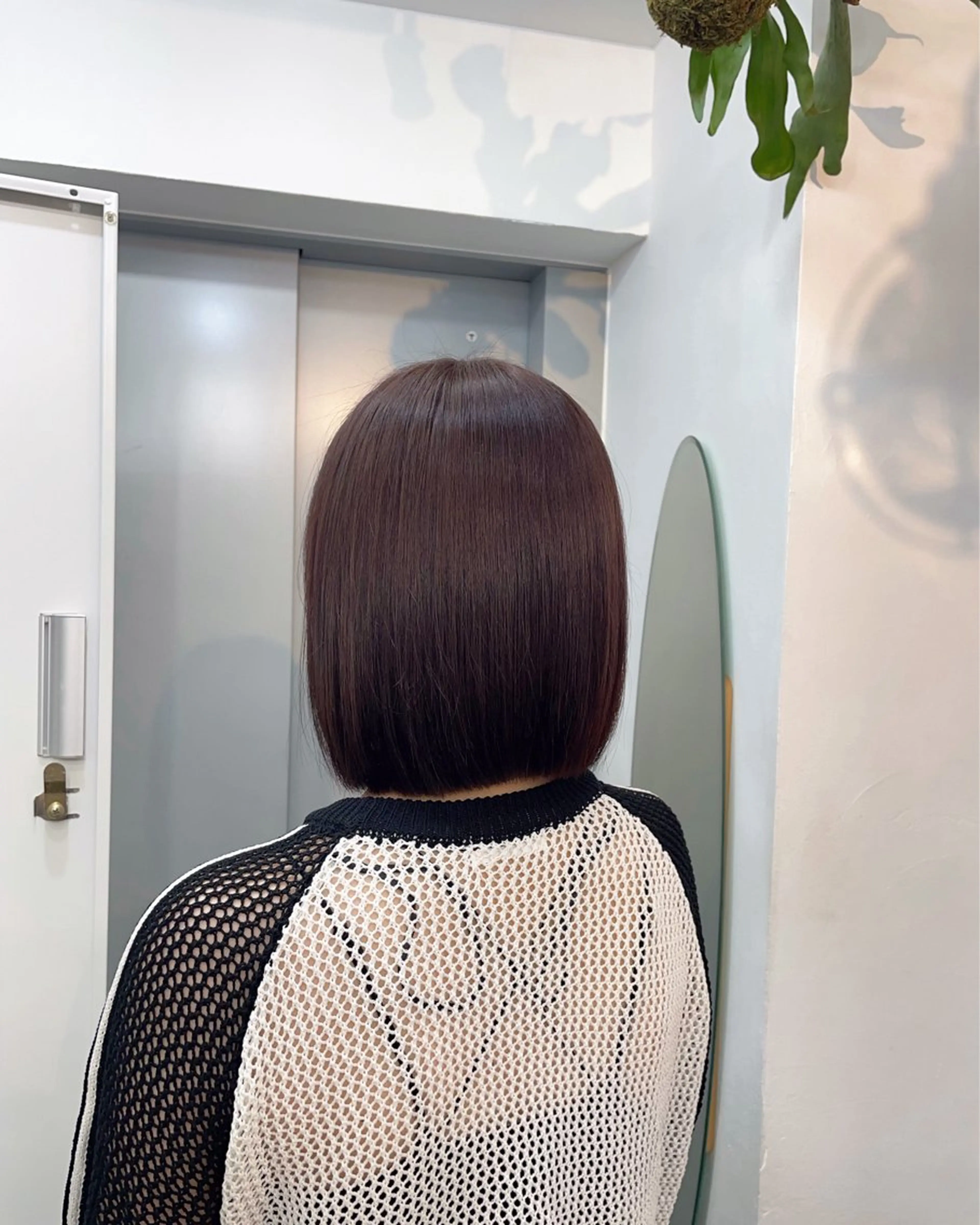 ショート カラー ブリーチ ブラウンカラー ダブルカラー ラベンダーカラー ラベンダーブラウン ヘアカラー トリートメント ✨髪質改善✨原宿 えのもと　はなのヘアスタイル