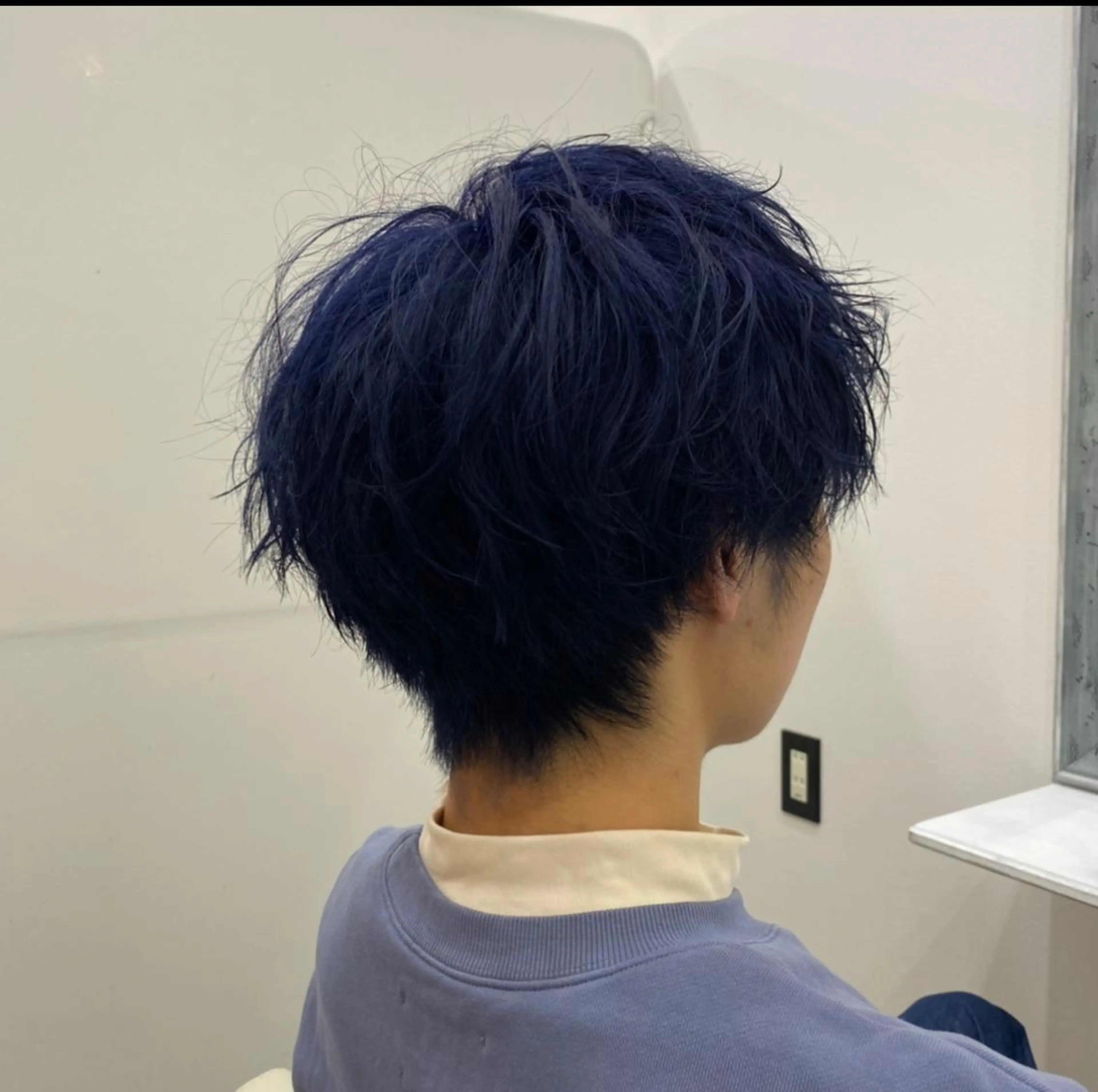 メンズ メンズブリーチ 顔周り🇰🇷韓国 レイヤー/モエのヘアスタイル