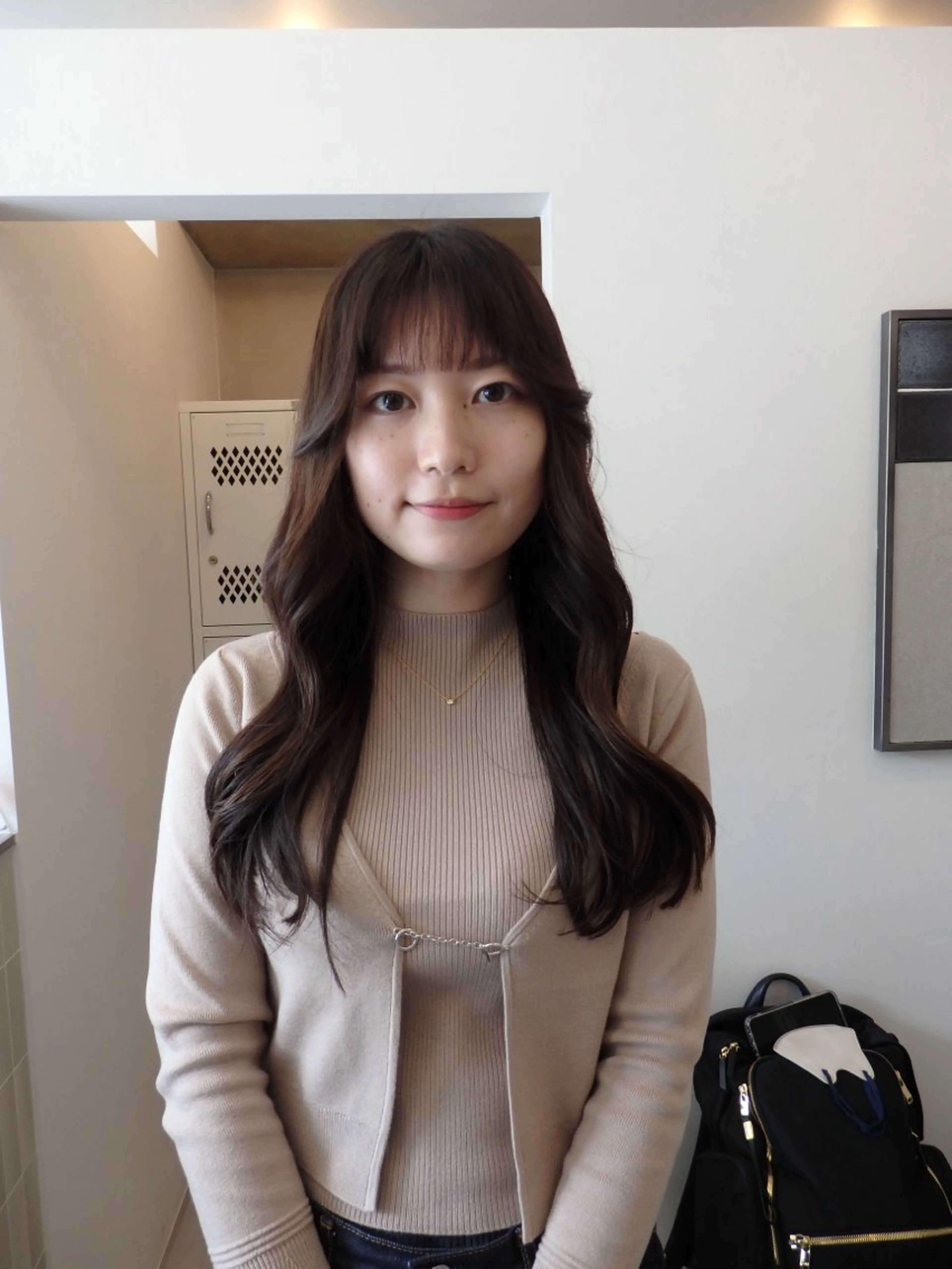 ロング 彩葉/ブリーチ/ カットモデル栄・伏見のヘアスタイル