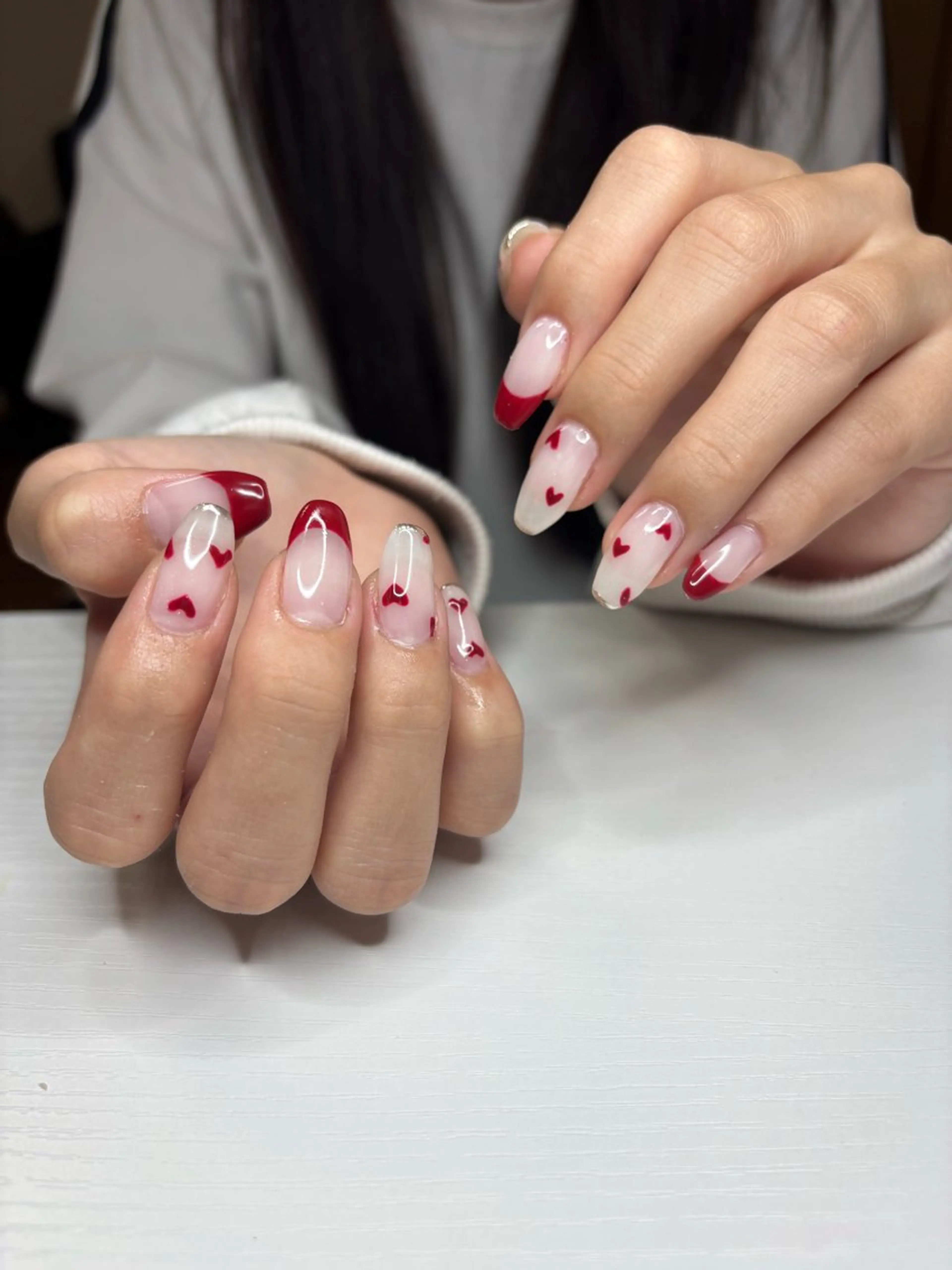 ネイル 持ち込み 川島 梨沙のネイルデザイン