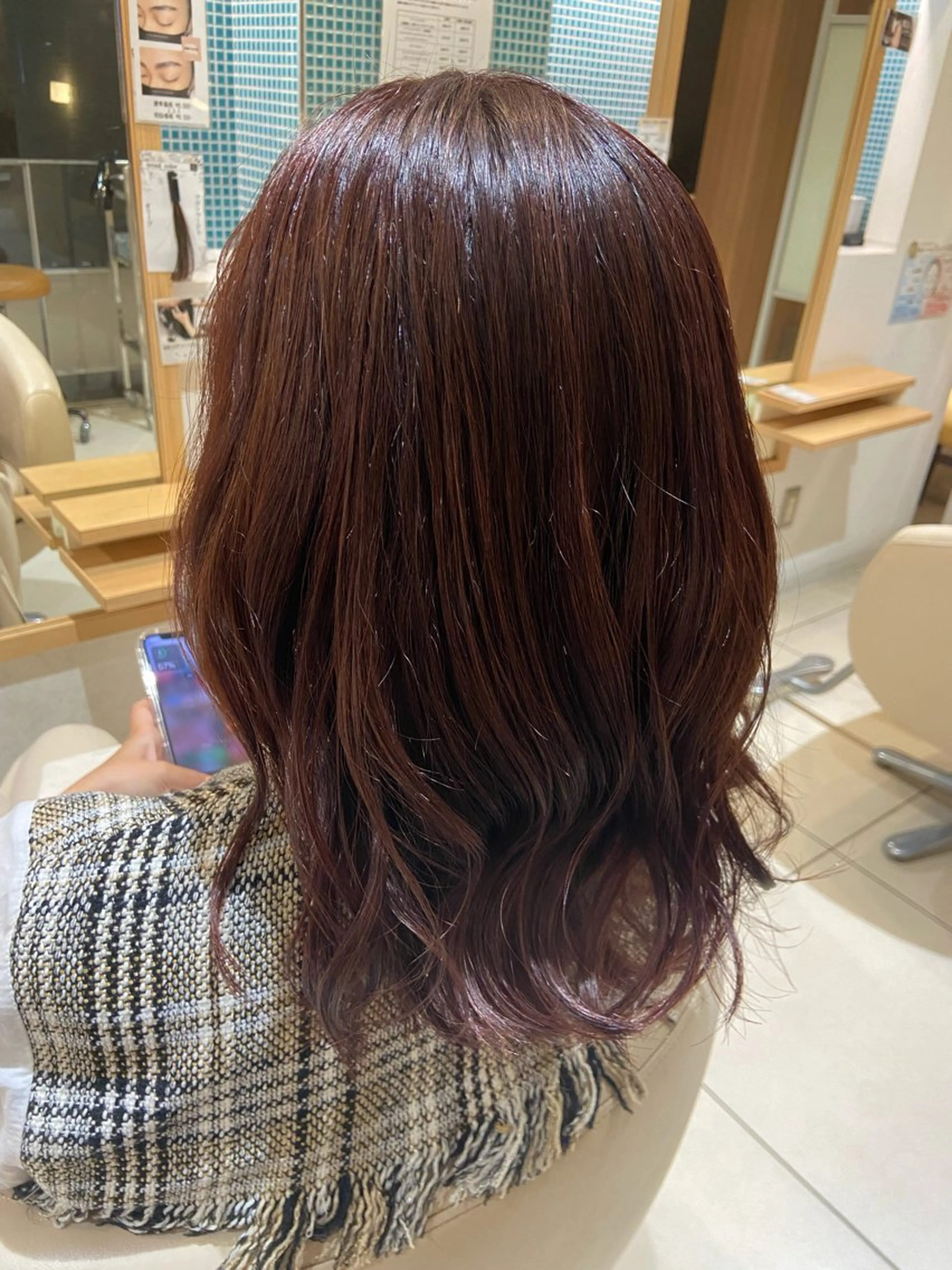 セミロング _white所属・_WHITE Renのヘアスタイル