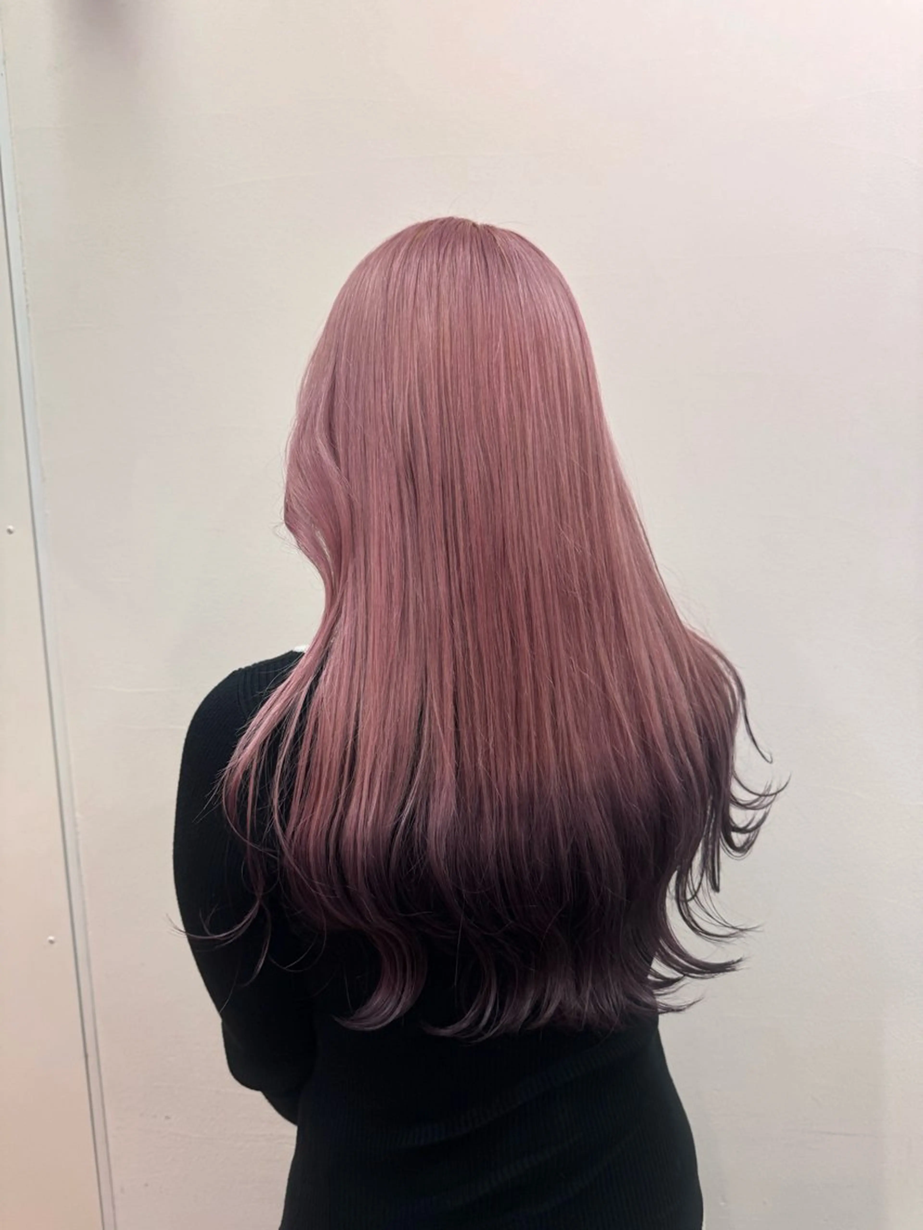 ロング ヘアカラー 💖ケアカラー💖 assistant愛のヘアスタイル