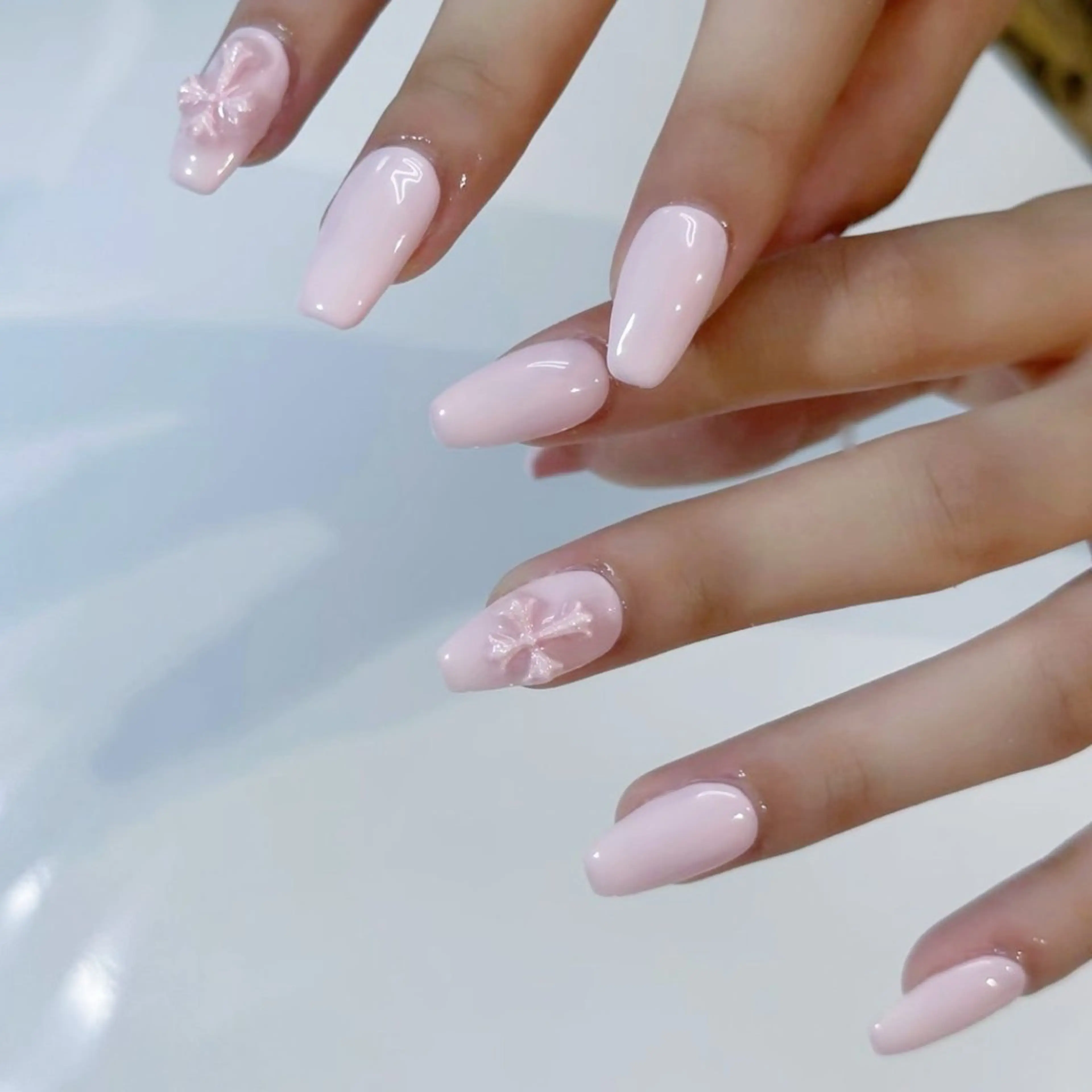 ネイル ピンク ハンドネイル 中野駅徒歩1分 ミオのネイルデザイン