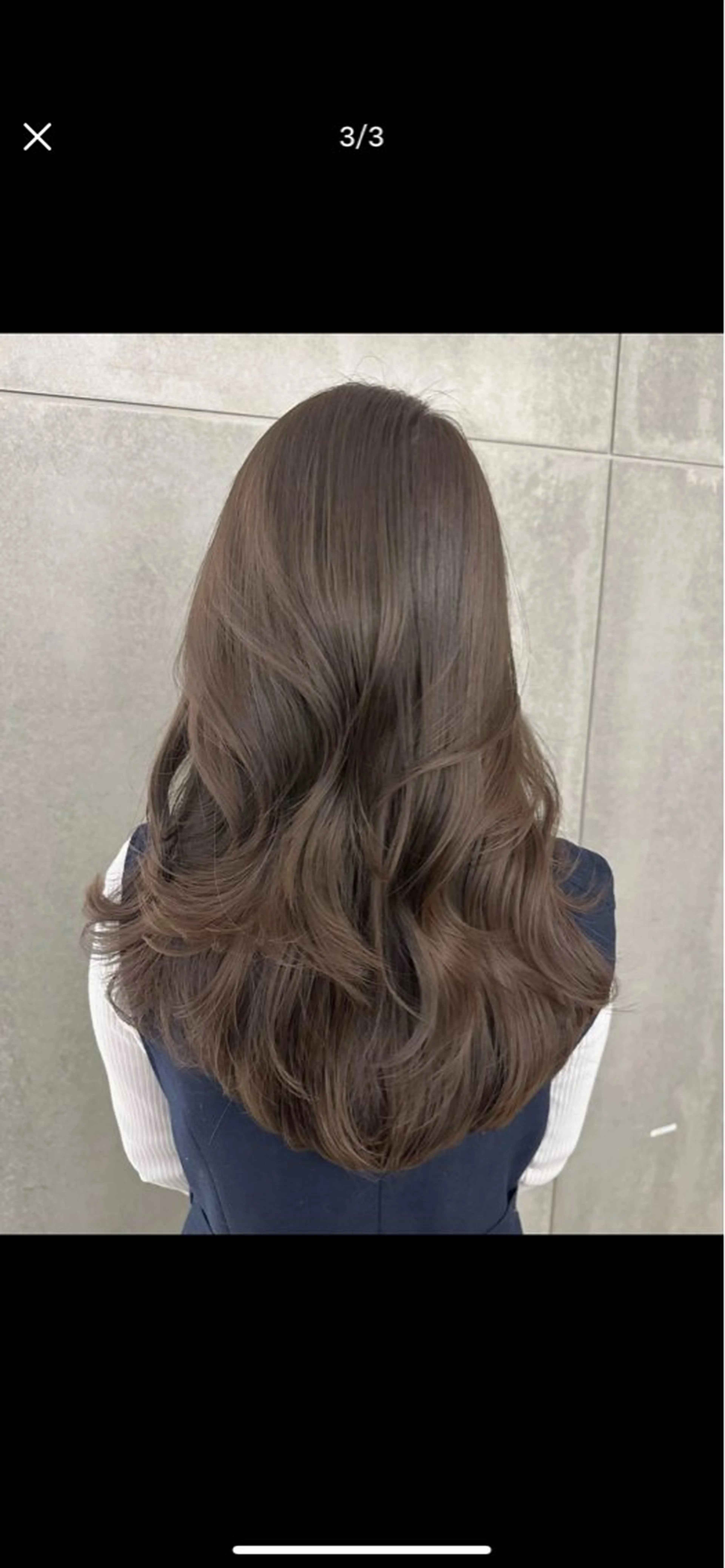 カラー ARMONY表参道店所属・韓国風レイヤーカラー ライムのヘアスタイル