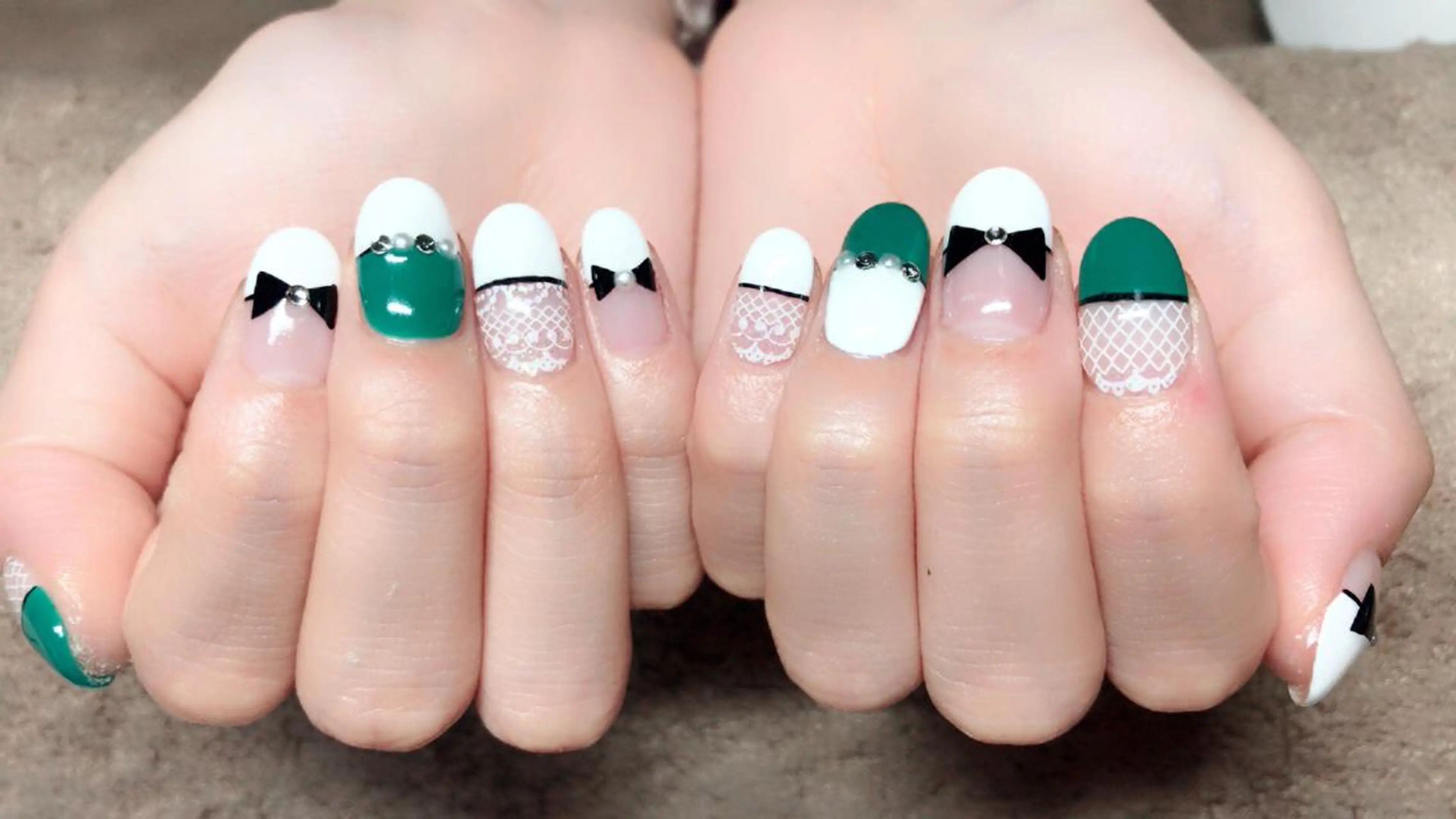 ネイル ネイル/耳つぼ /新ホワイトニングのネイルデザイン