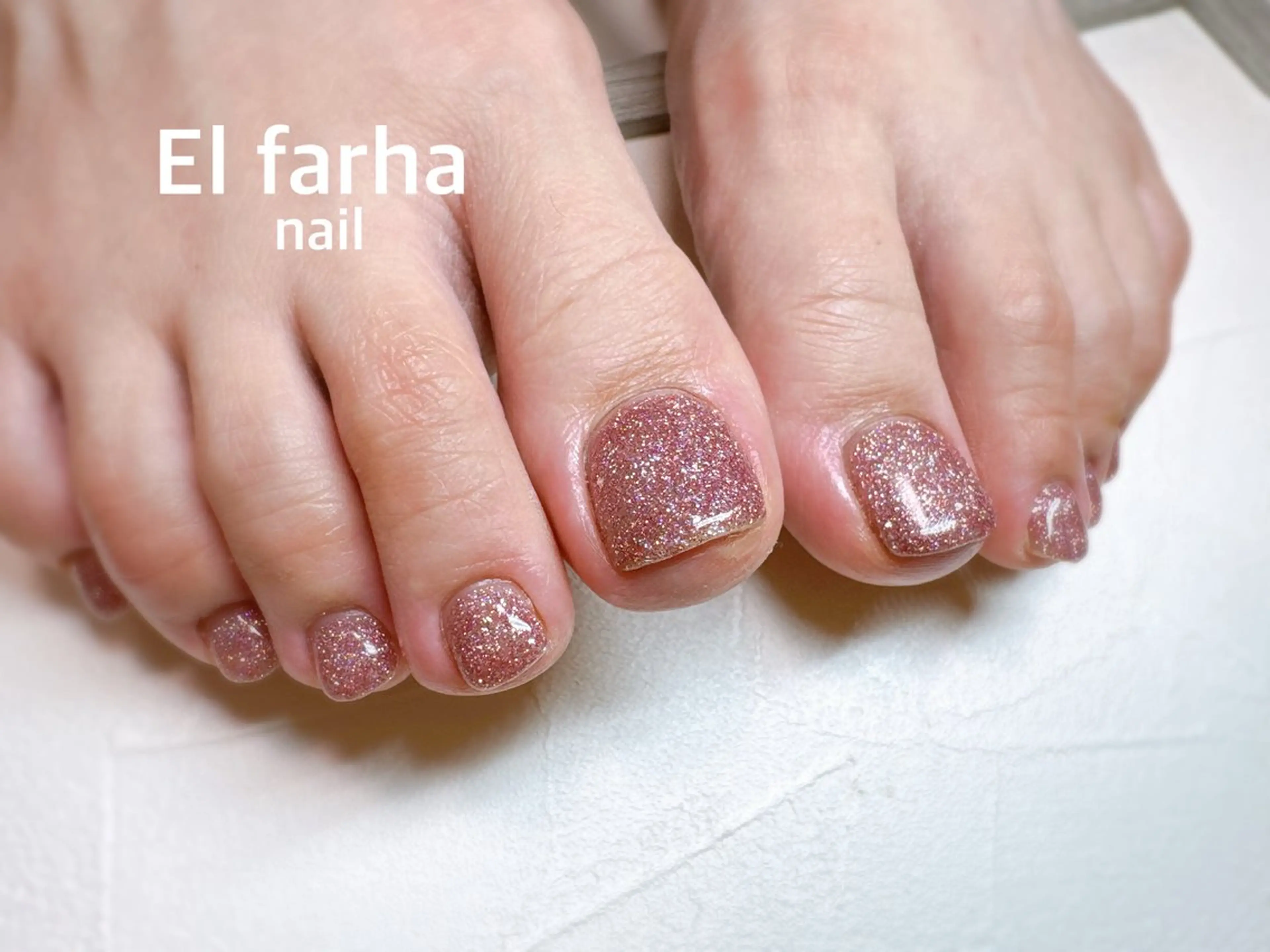 ネイル フットネイル El  Farha nailのネイルデザイン