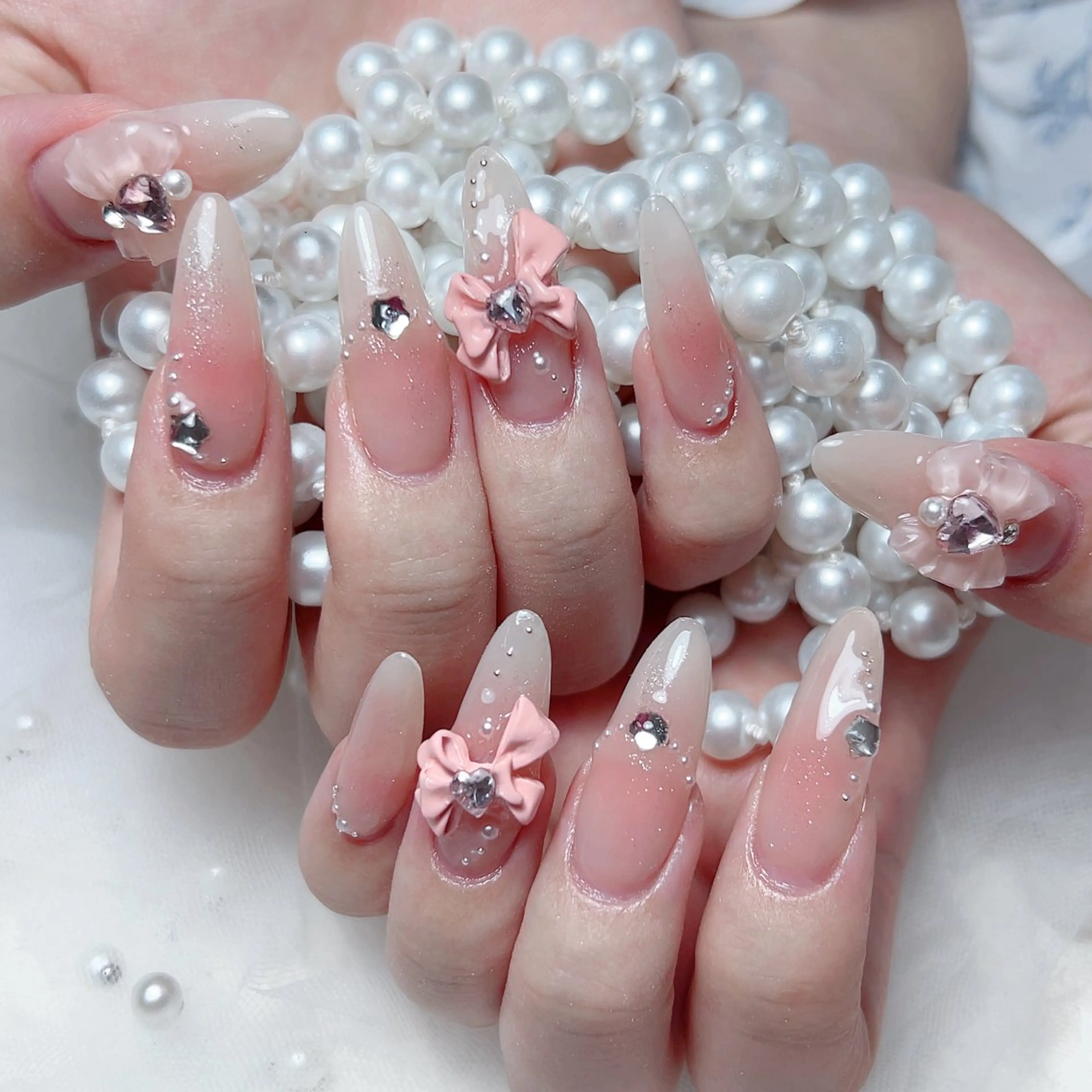 ネイル M🌷nail 長さだし専門店のネイルデザイン