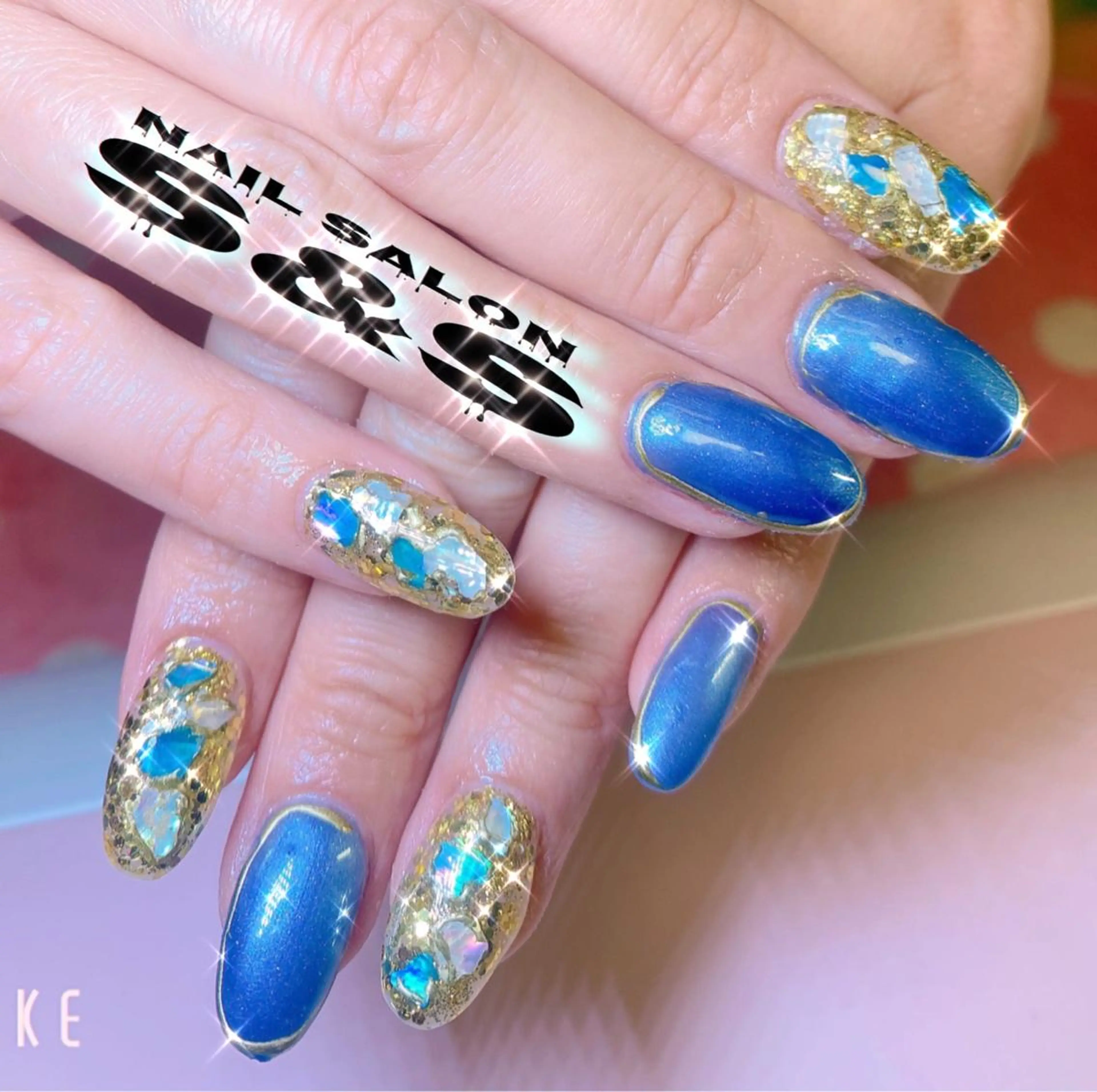 ネイル 長さ出し メンズネイル 持ち込み スカルプネイル S&S 村田小百合のネイルデザイン