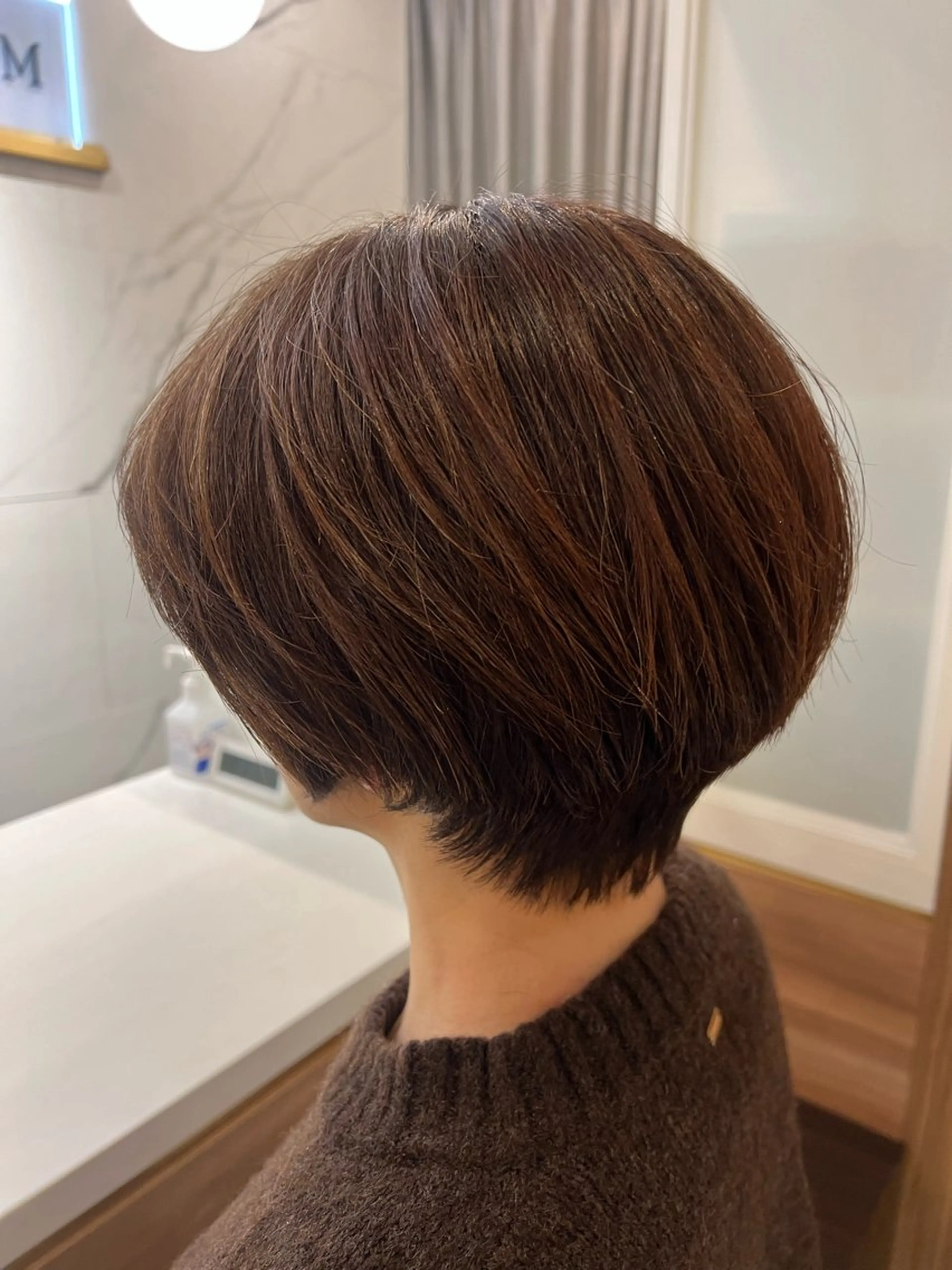 ショート 村中 逸紀のヘアスタイル