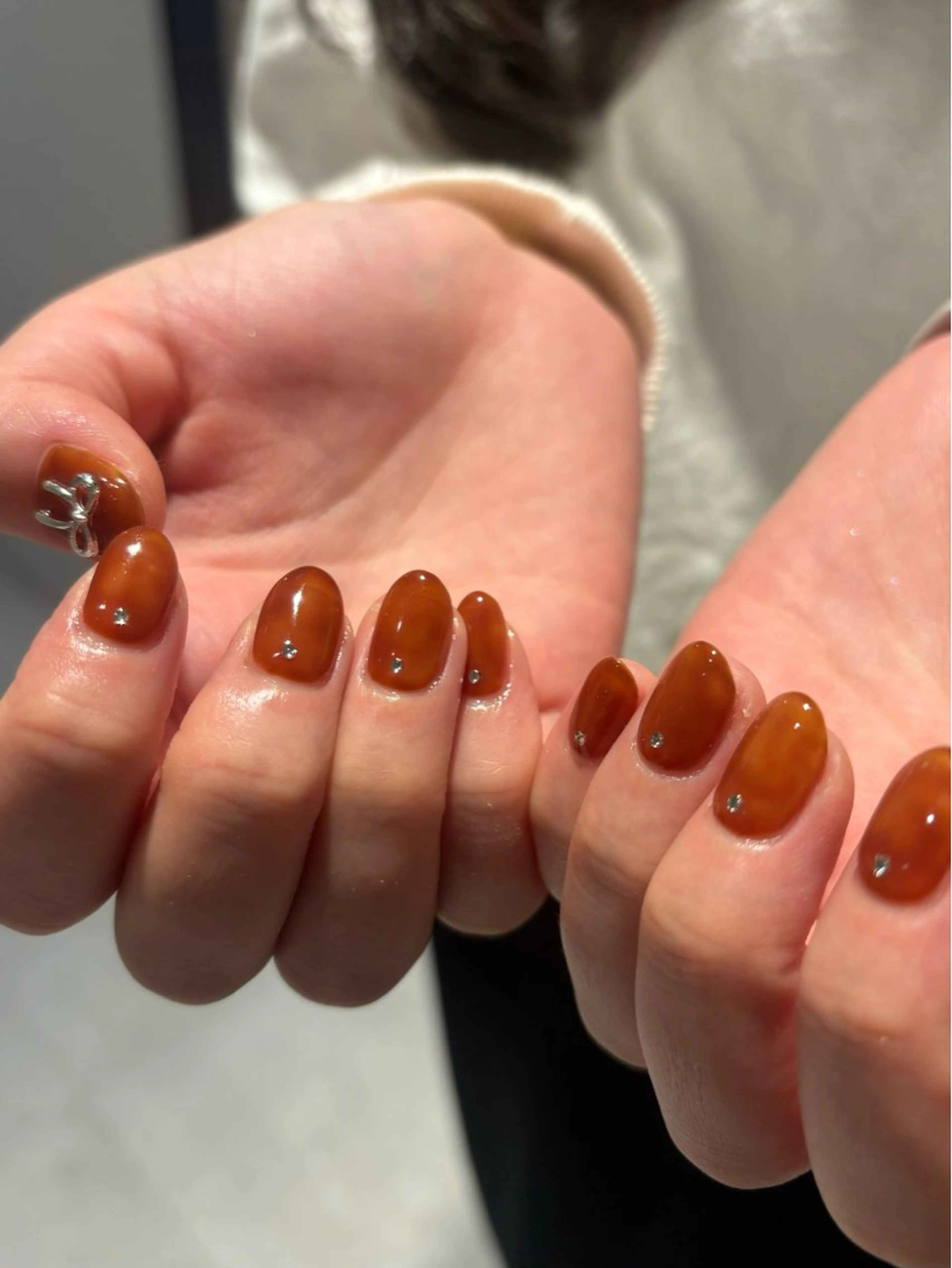 ネイル ストーンネイル ハンドネイル LICO HAIR＆RELAXATION所属・Lico Ryoのネイルデザイン