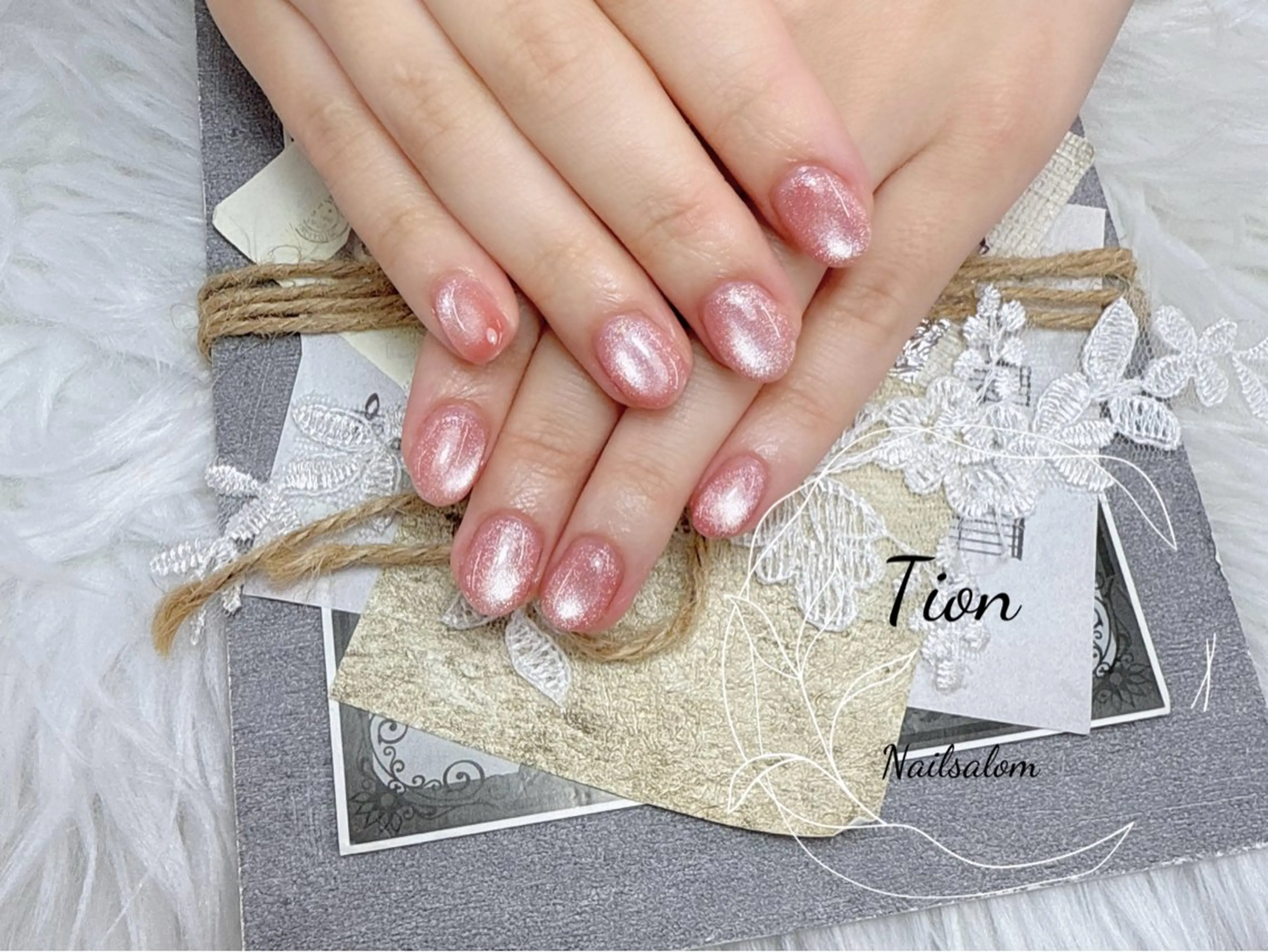 ネイル マグネットネイル ハンドネイル Nailsalon Tion二子玉川店のネイルデザイン