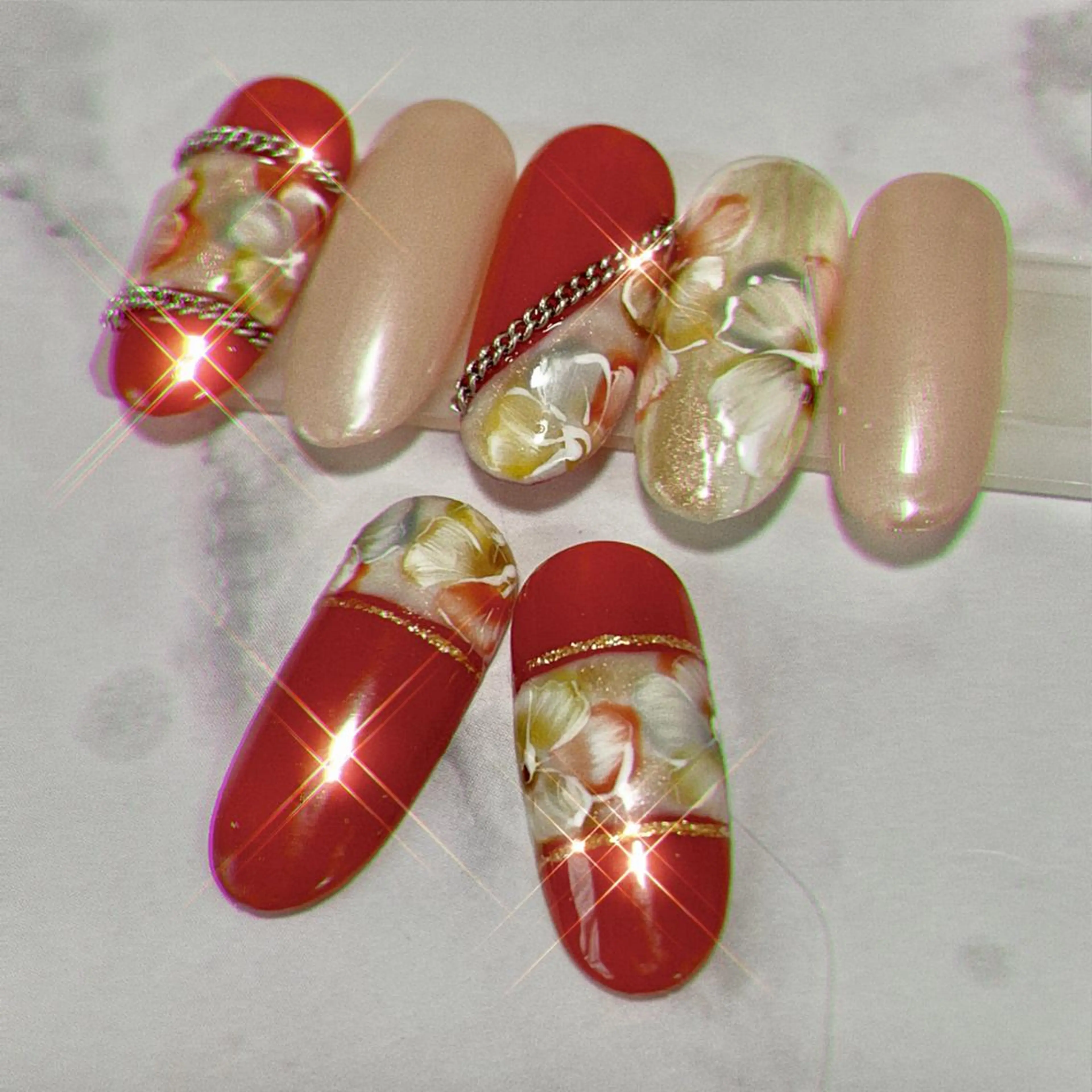 ネイル 奥園 良恵のネイルデザイン