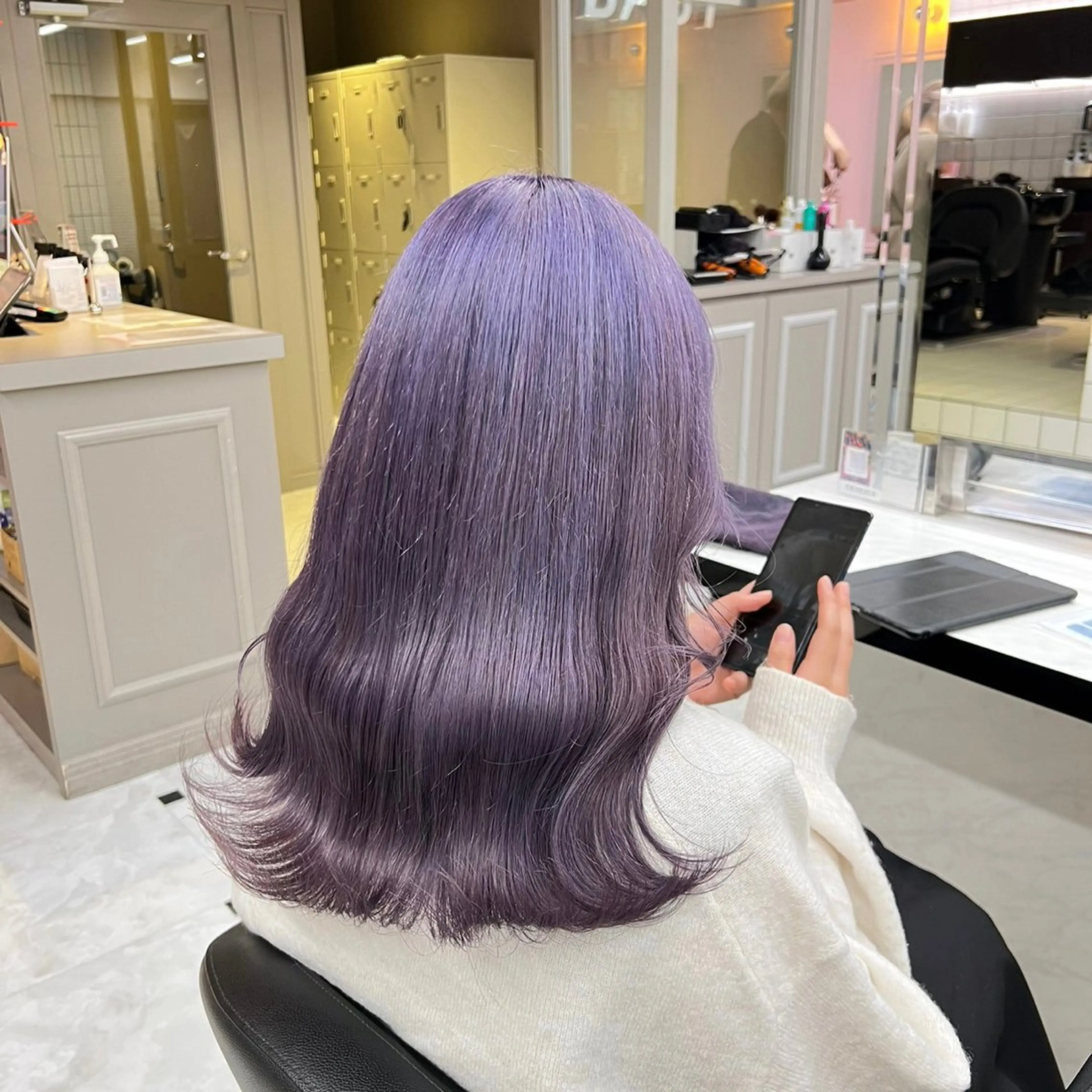 カラー ヘアカラー 愛され暖色♥️モテ 艶髪♥️りなのヘアスタイル