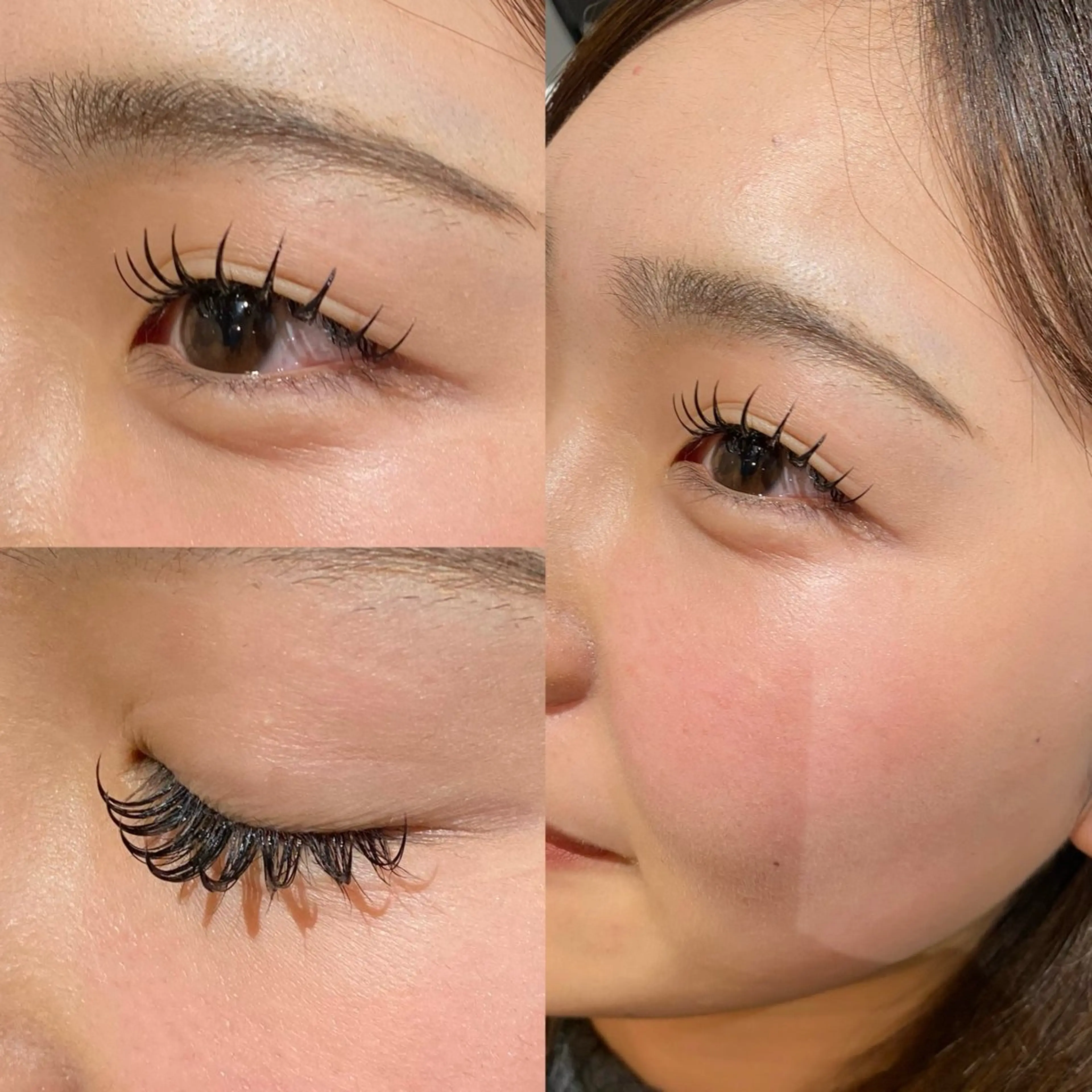 ‼️束感‼️メガフラットラッシュ(80束迄)      仕上がりSNS用撮影🆗の方500円off✨️   全員オフ無料の写真